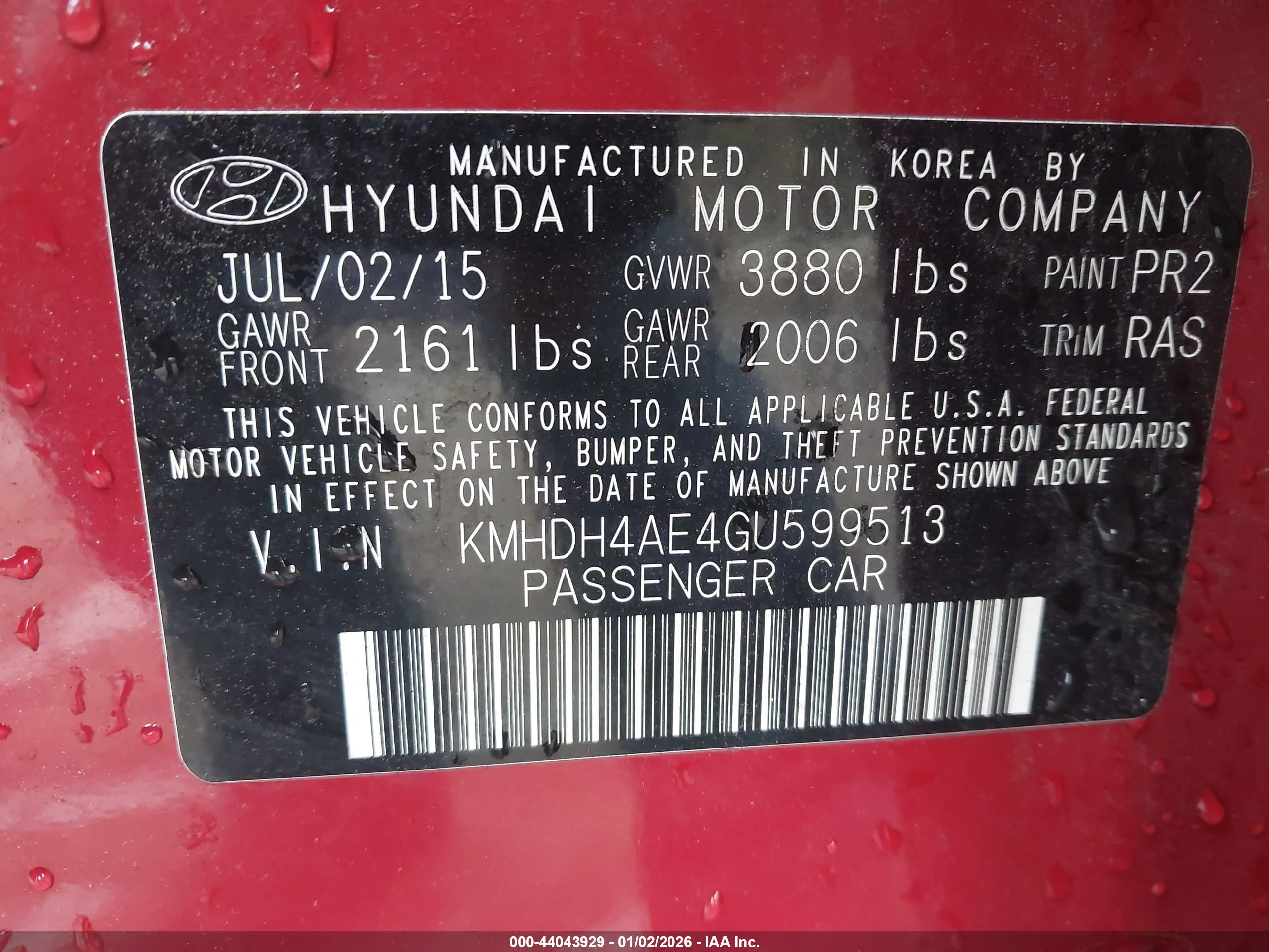 HYUNDAI ELANTRA image 9