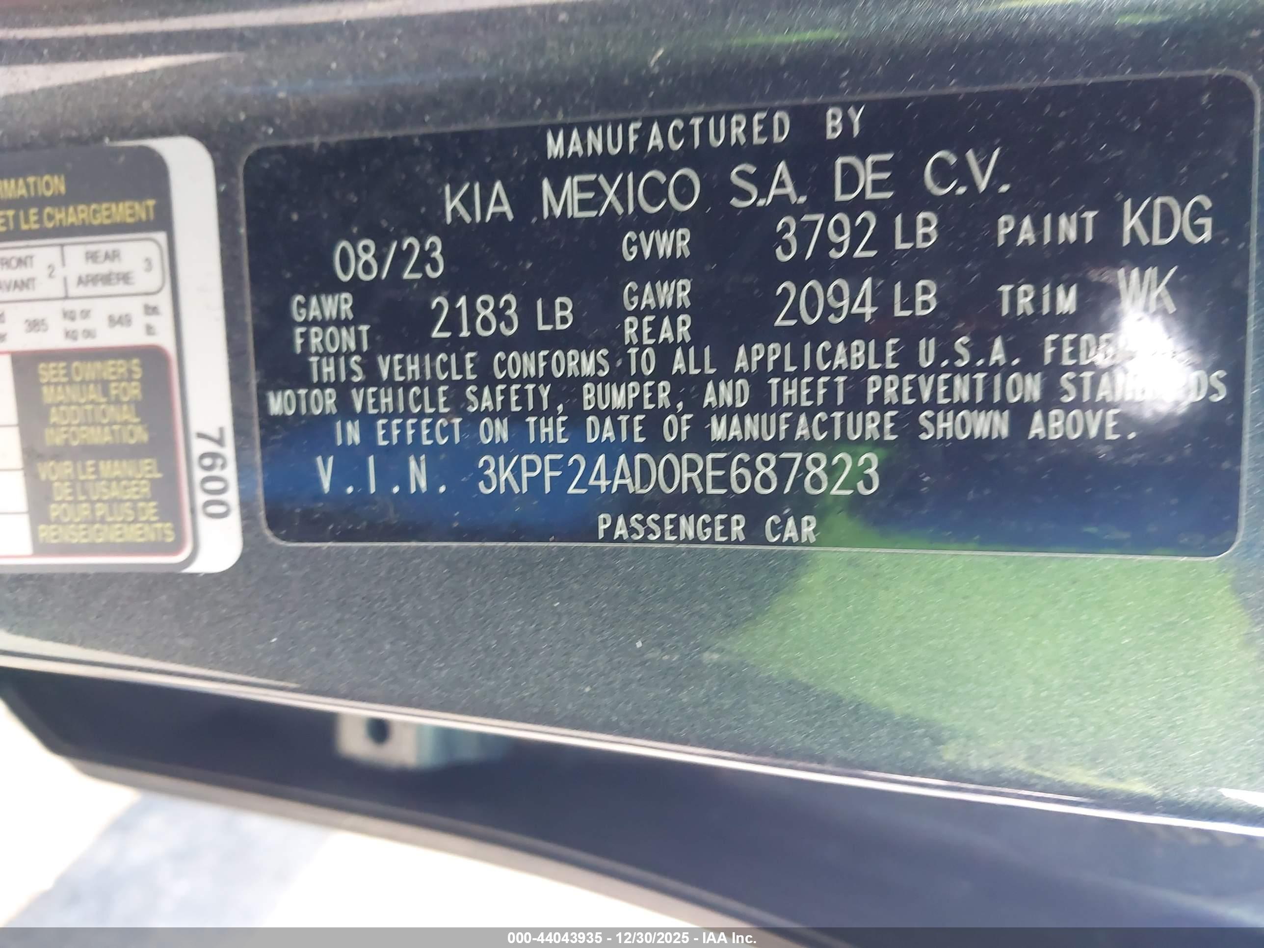 KIA FORTE image 9