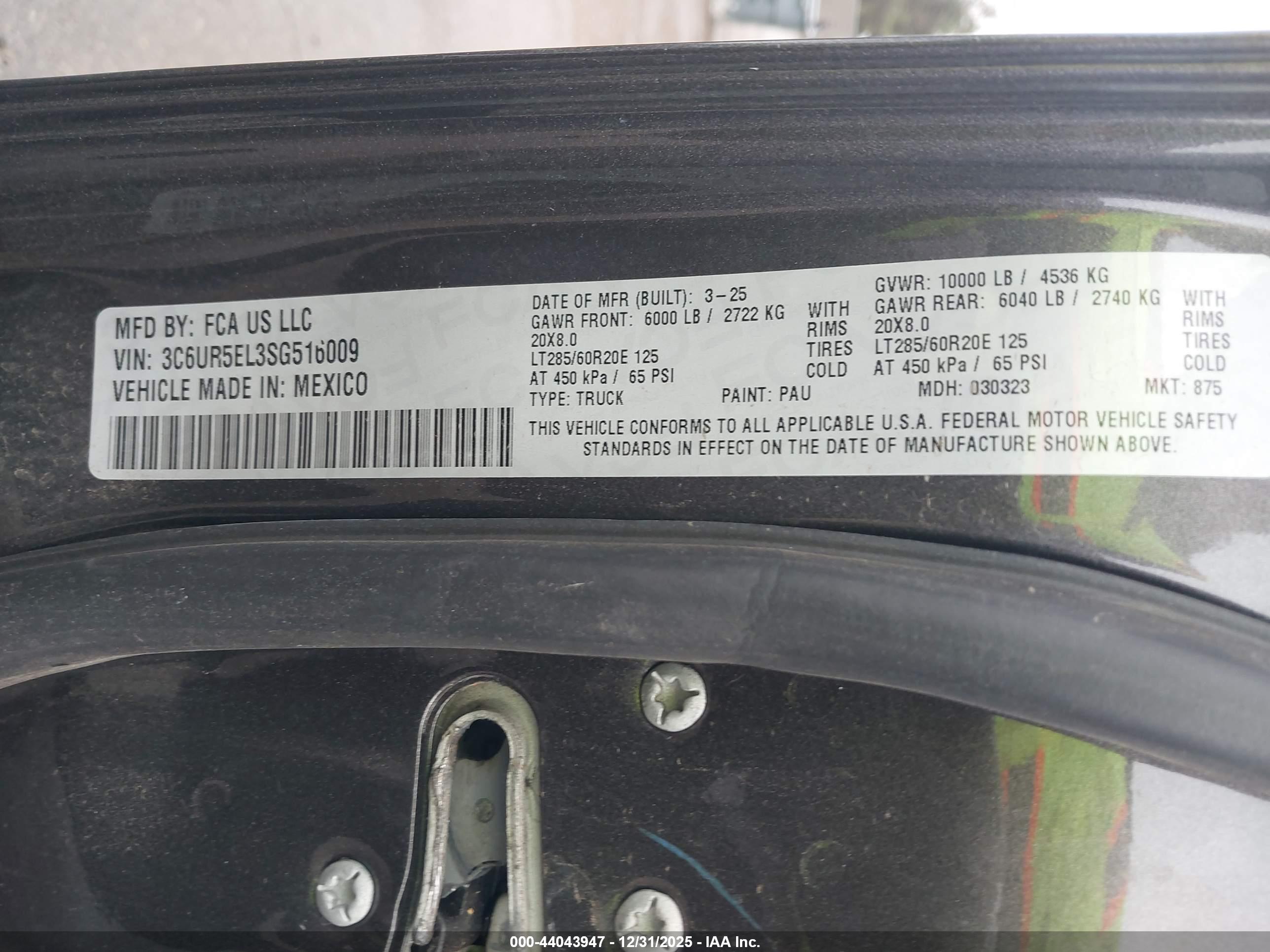 RAM 2500 image 9