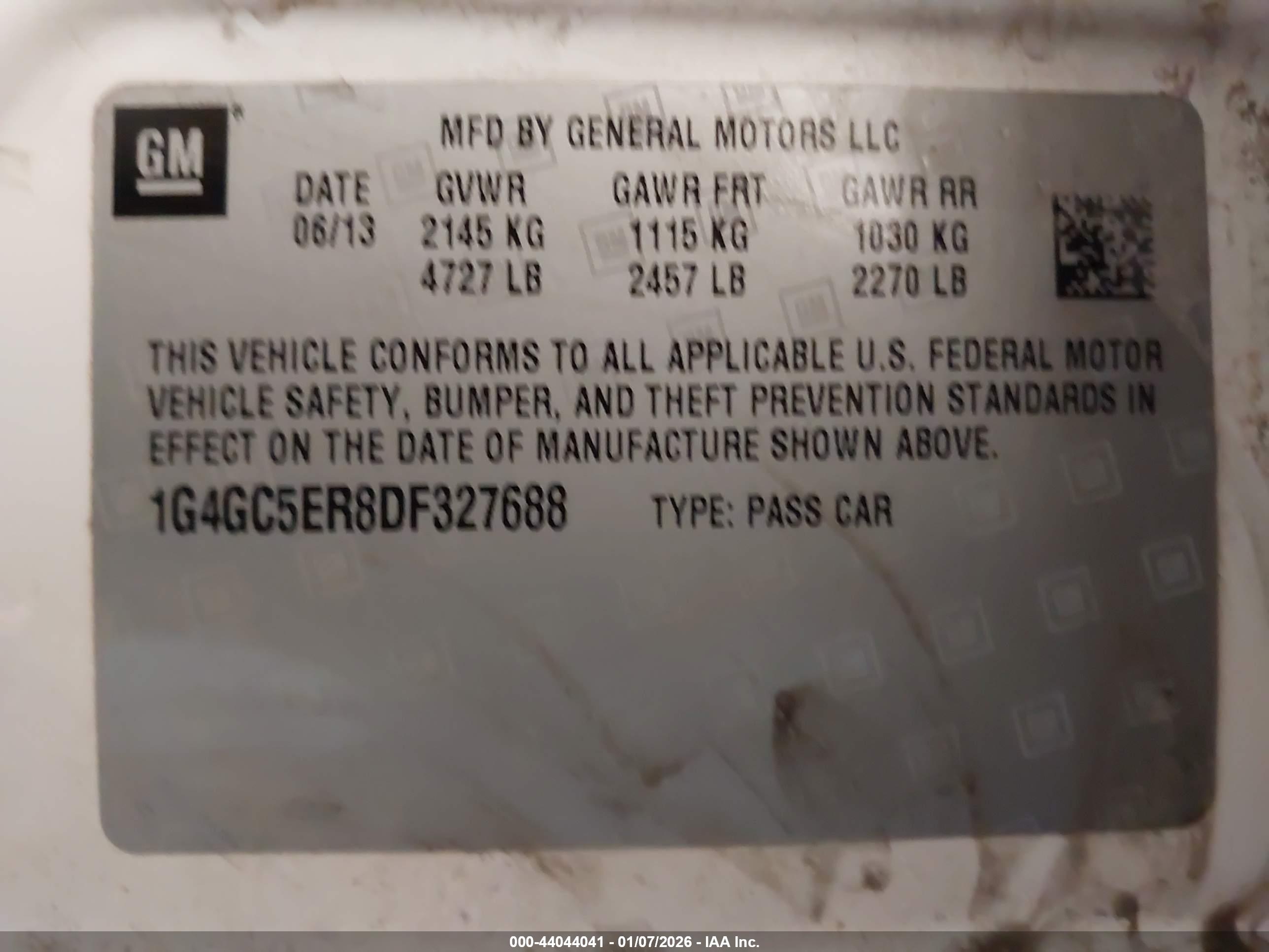 BUICK LACROSSE image 9