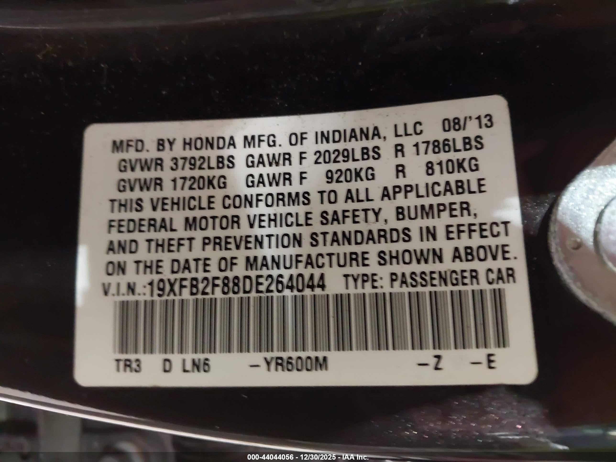 HONDA CIVIC image 9