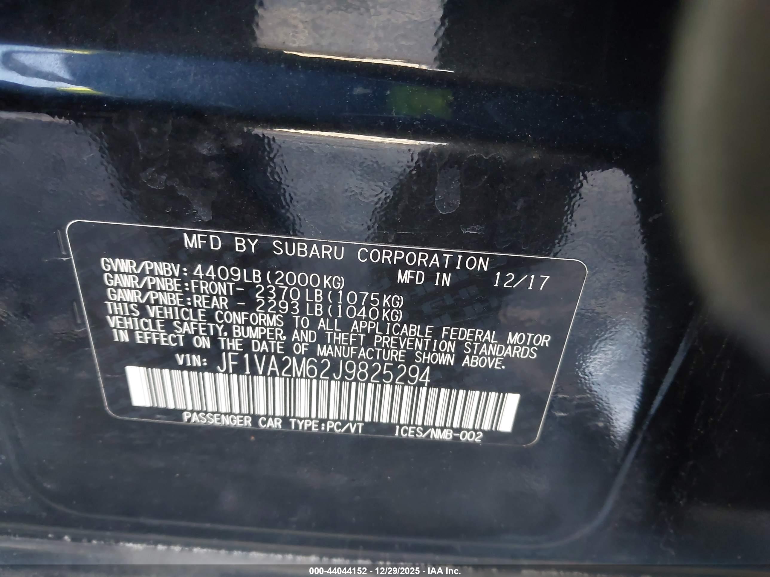 SUBARU WRX image 9