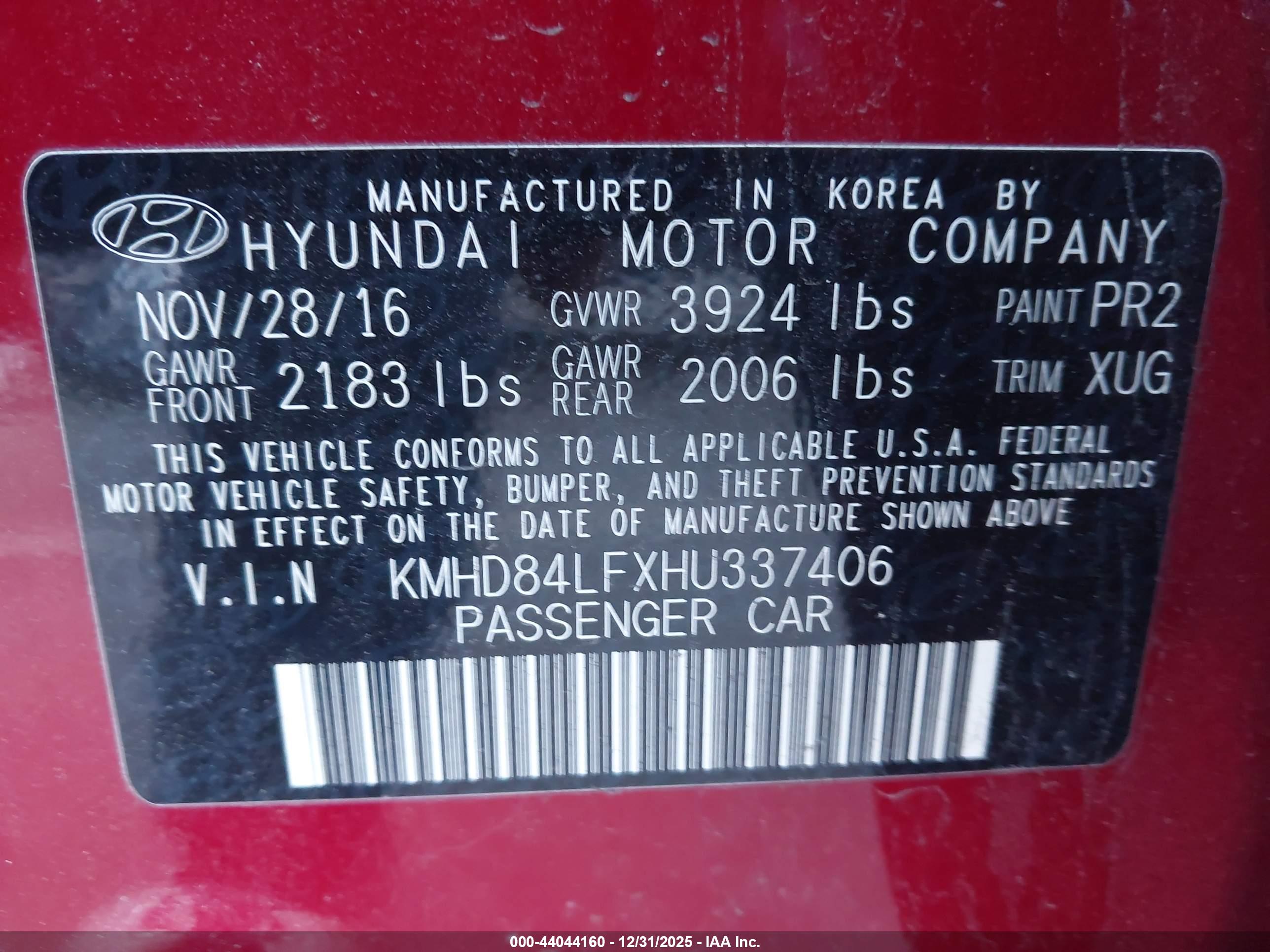 HYUNDAI ELANTRA image 9