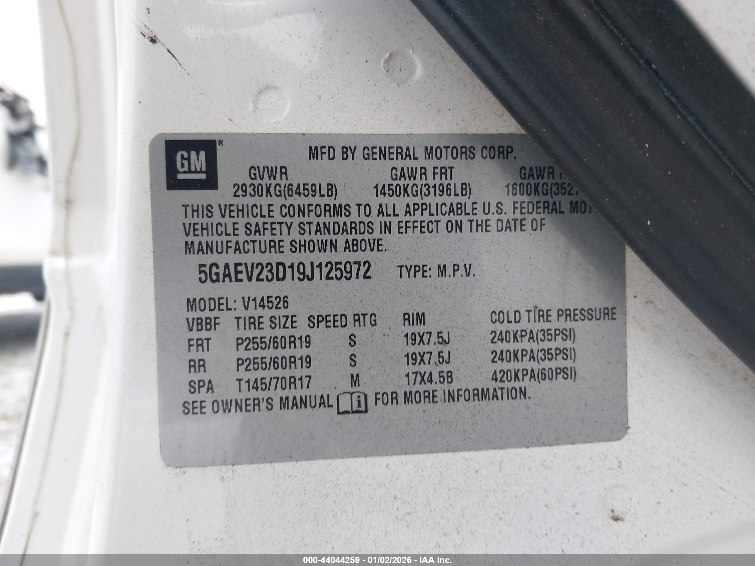 BUICK ENCLAVE image 9