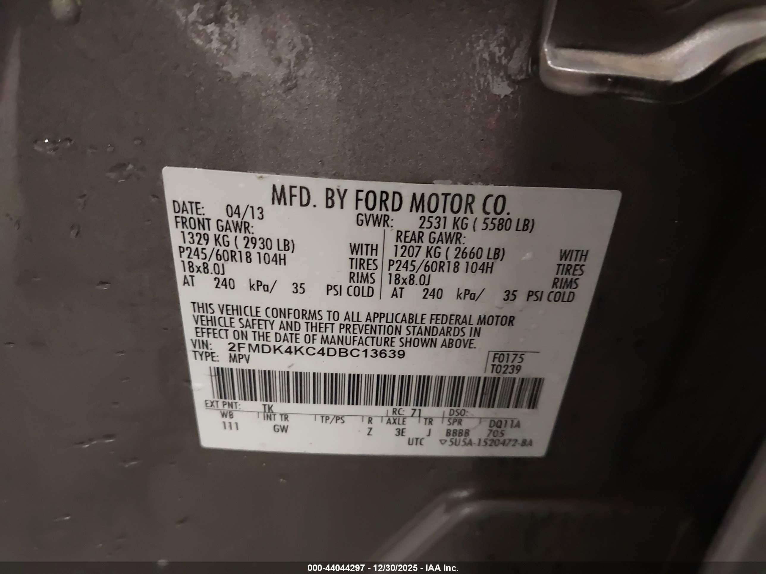 FORD EDGE image 9