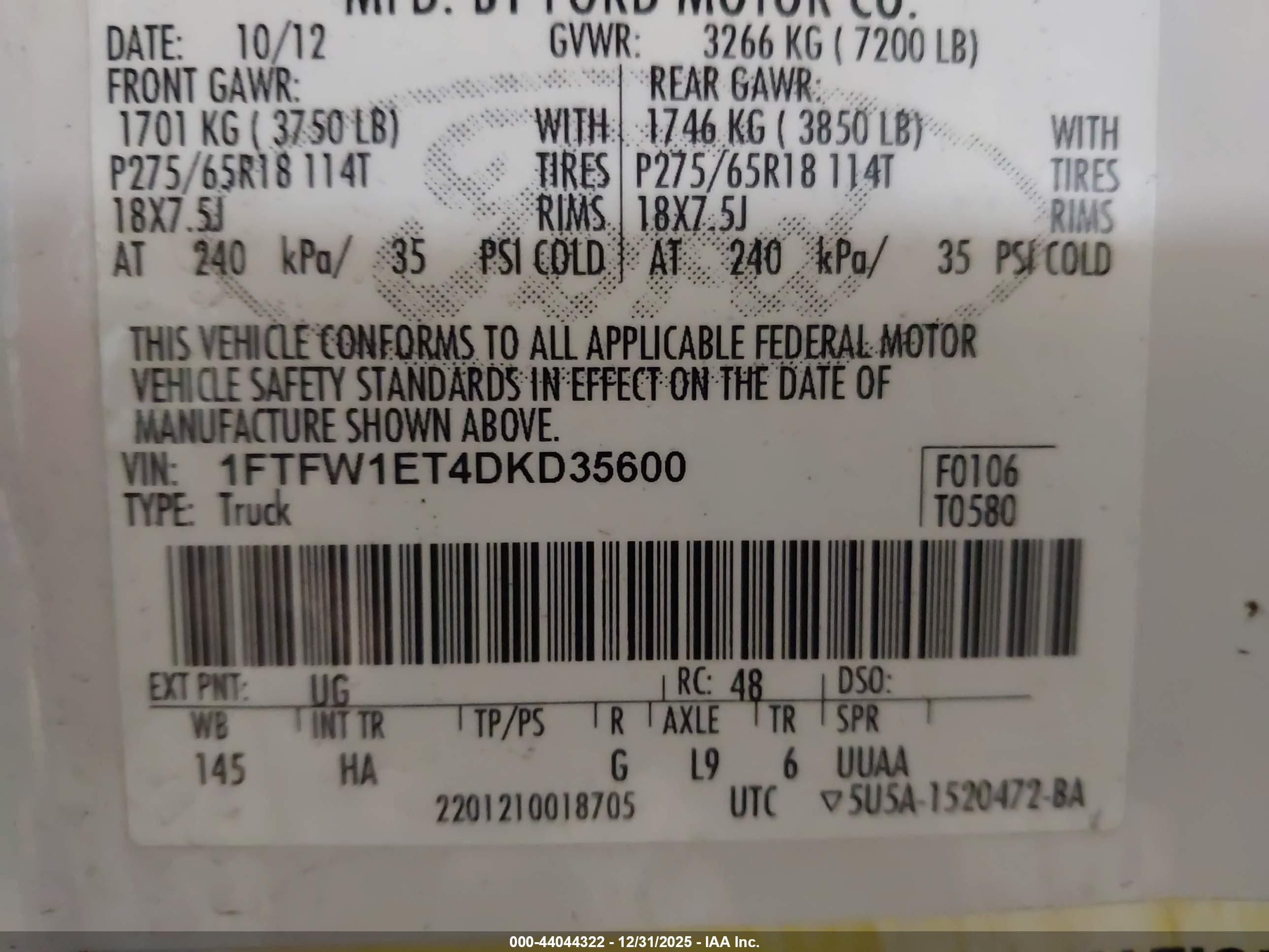 FORD F-150 image 9