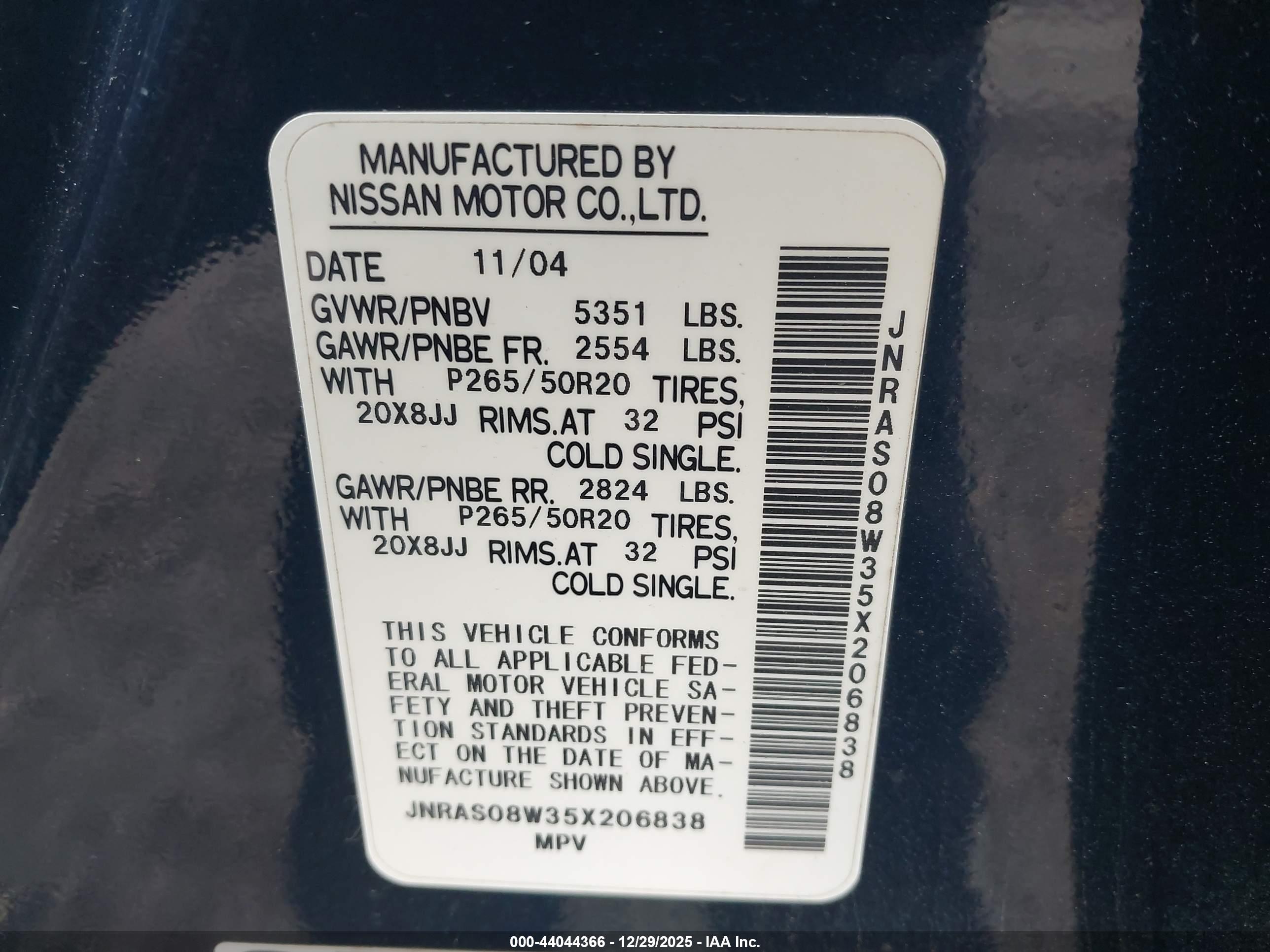 INFINITI FX35 image 9