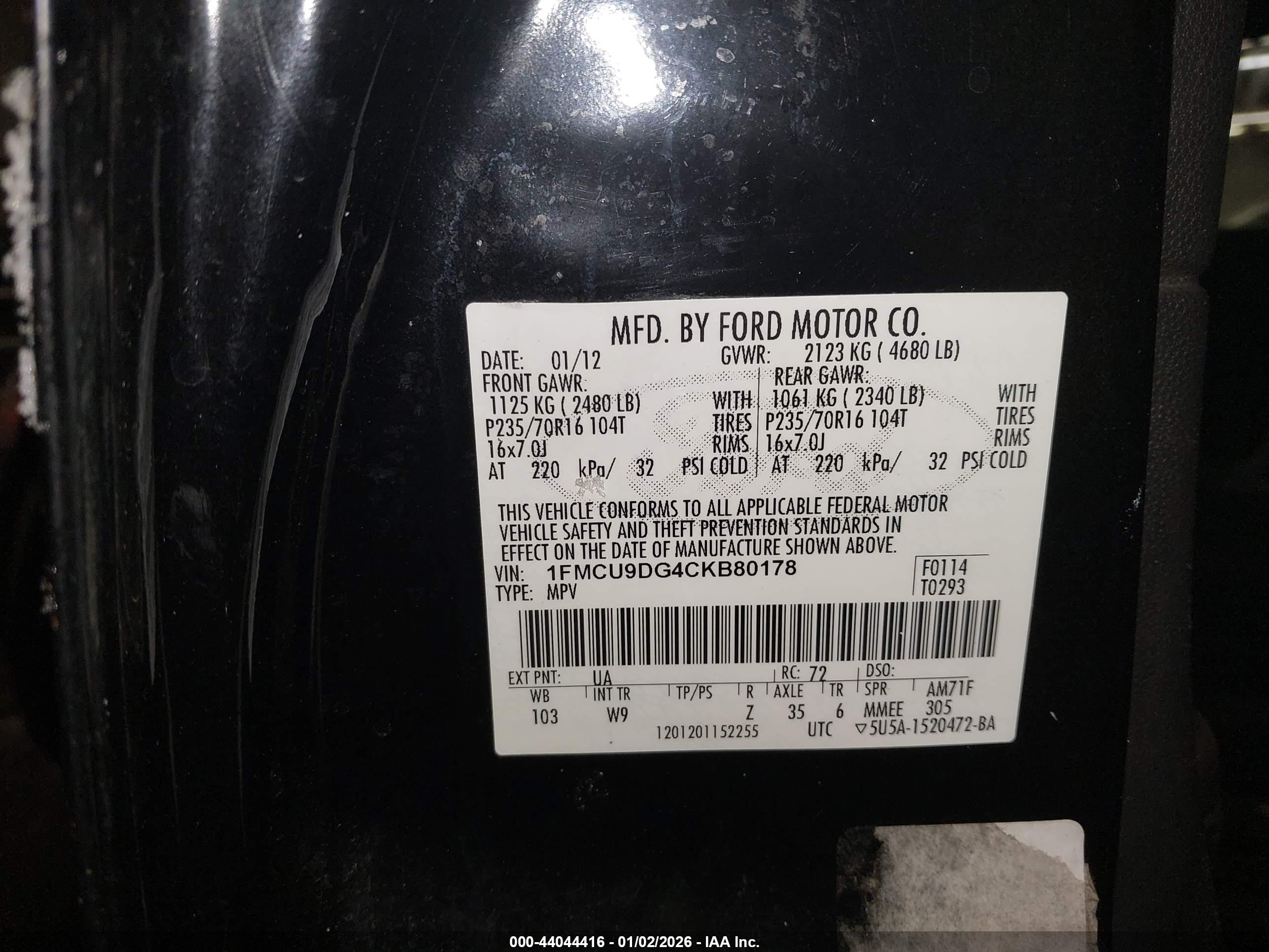 FORD ESCAPE image 9
