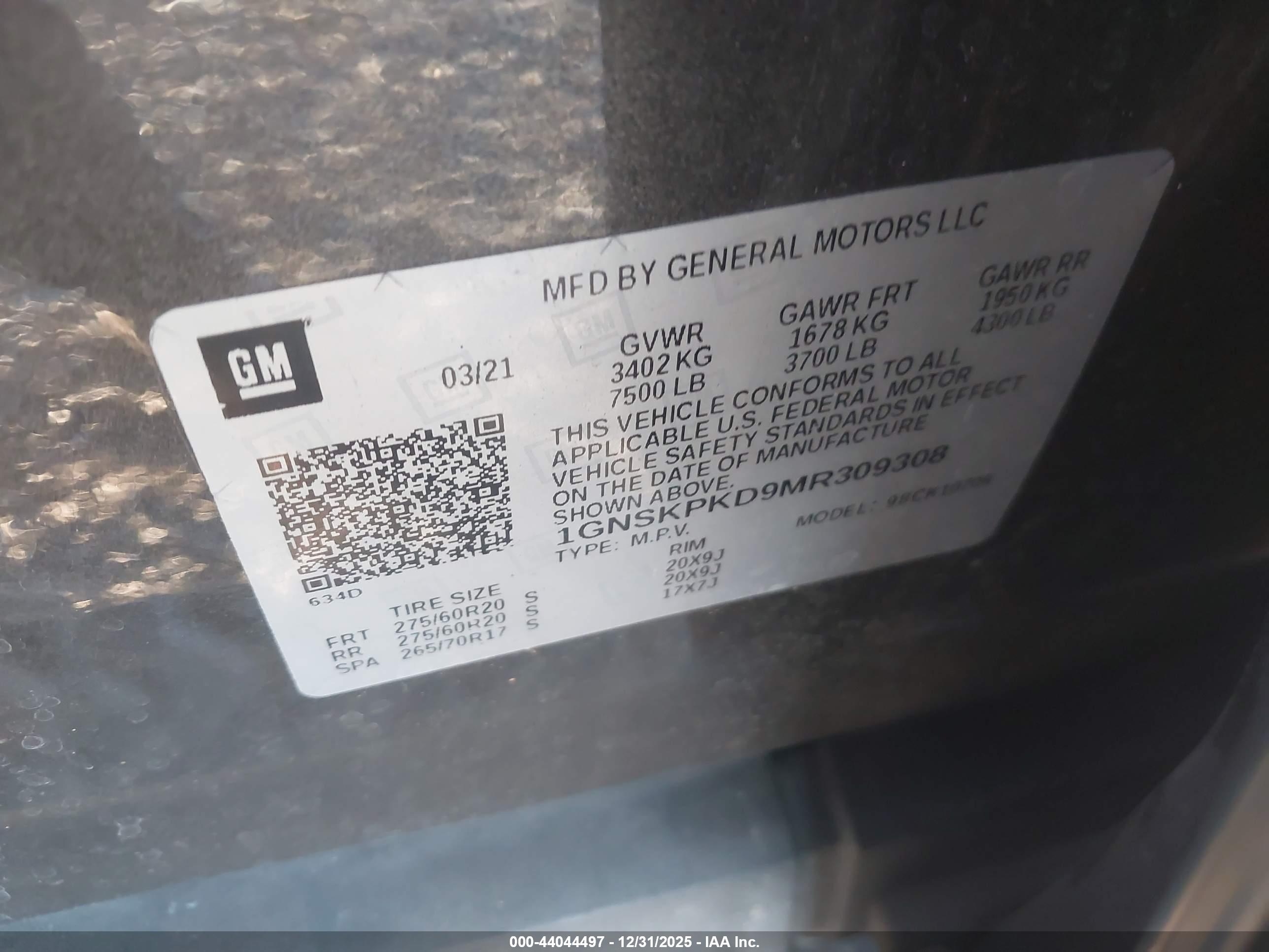 CHEVROLET TAHOE image 9