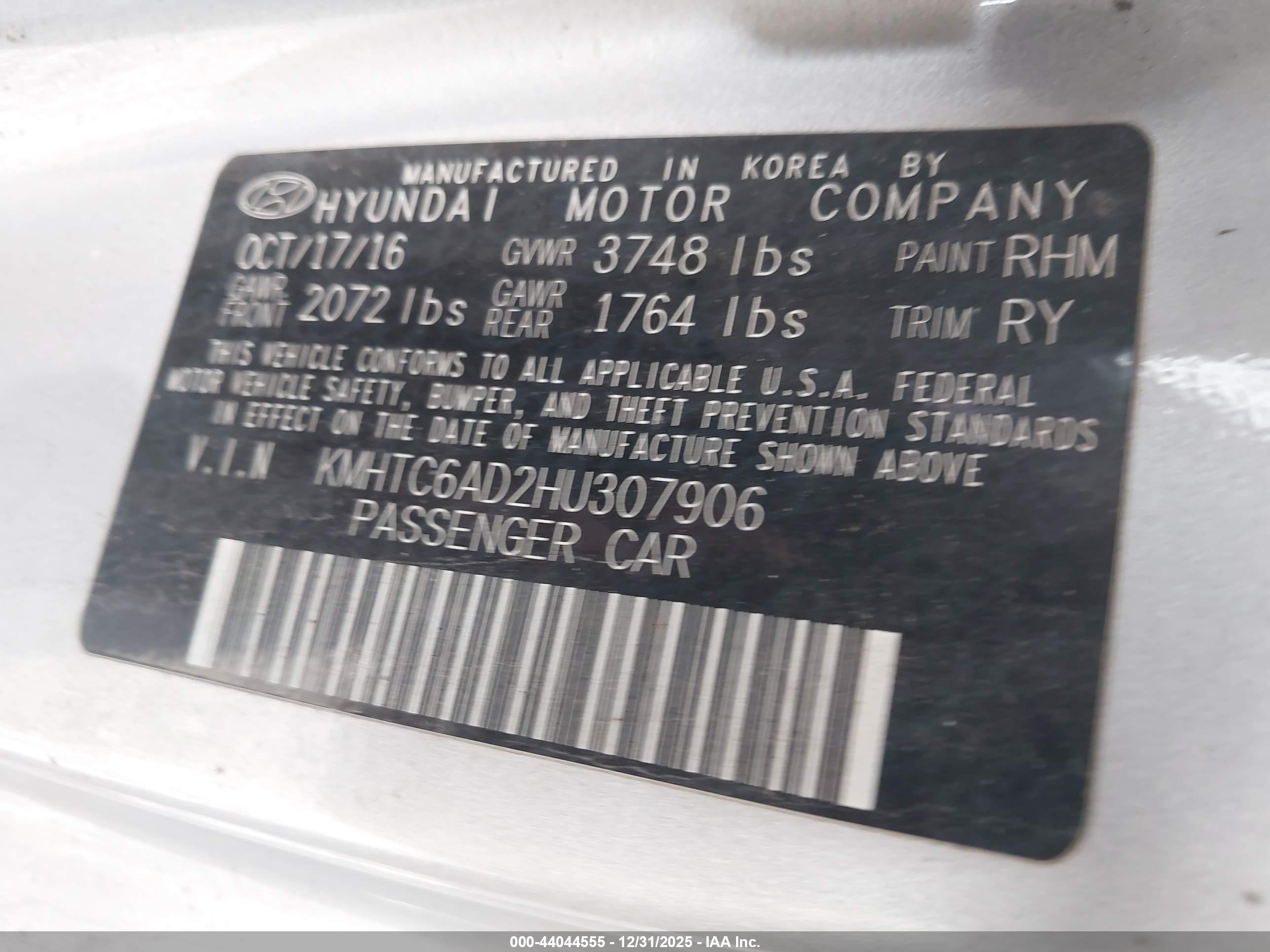 HYUNDAI VELOSTER image 9