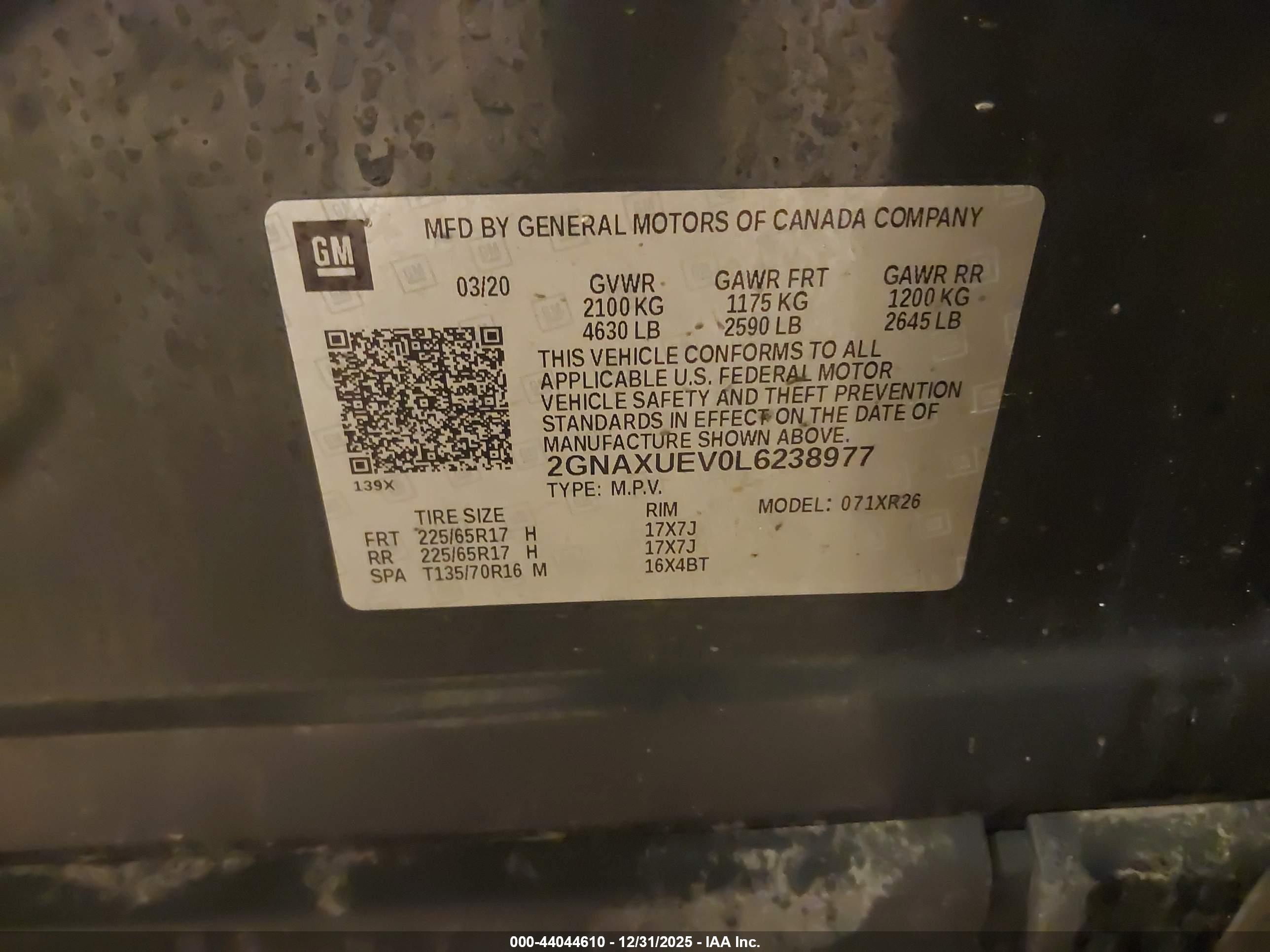 CHEVROLET EQUINOX image 9