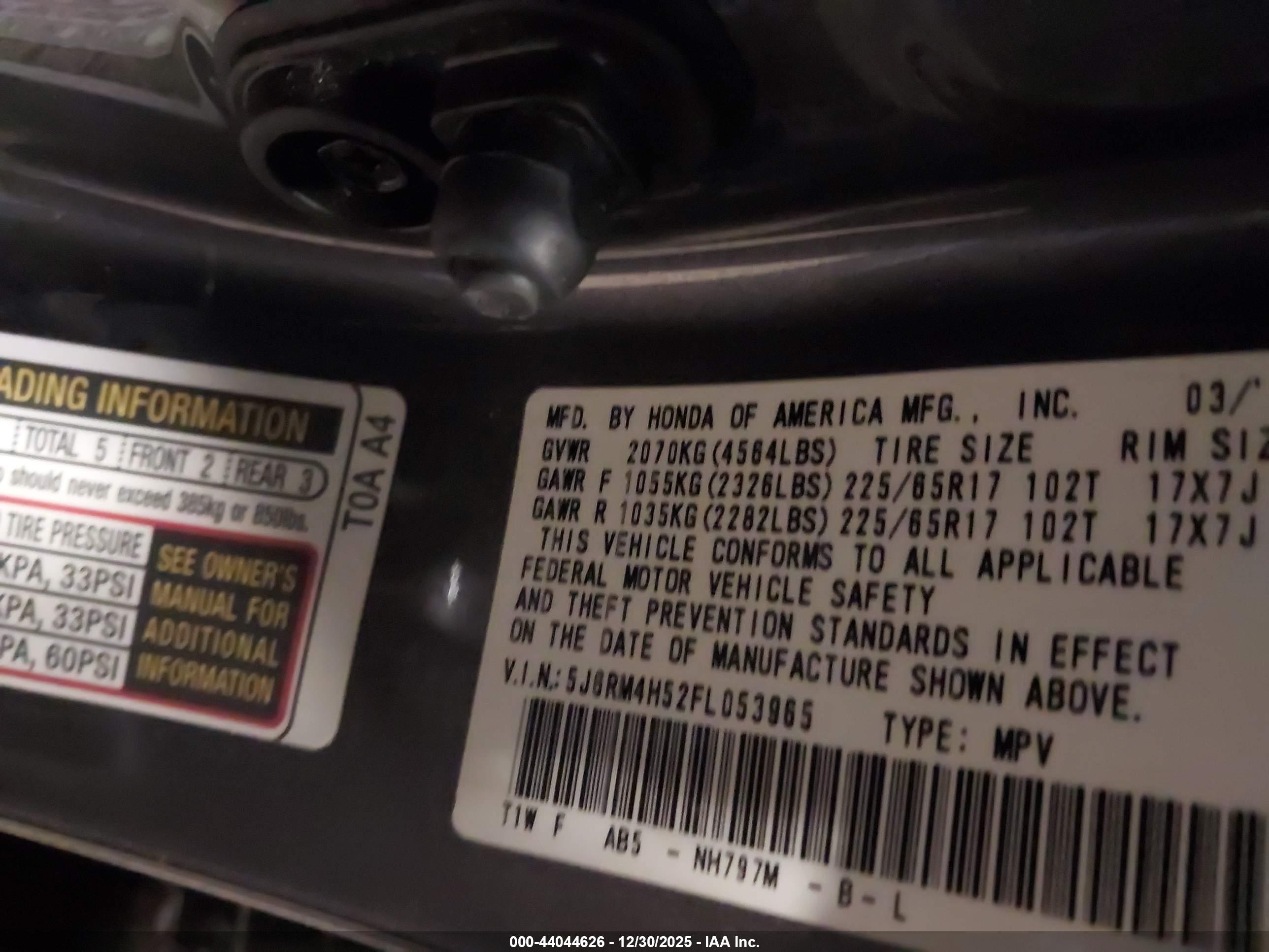 HONDA CR-V image 9