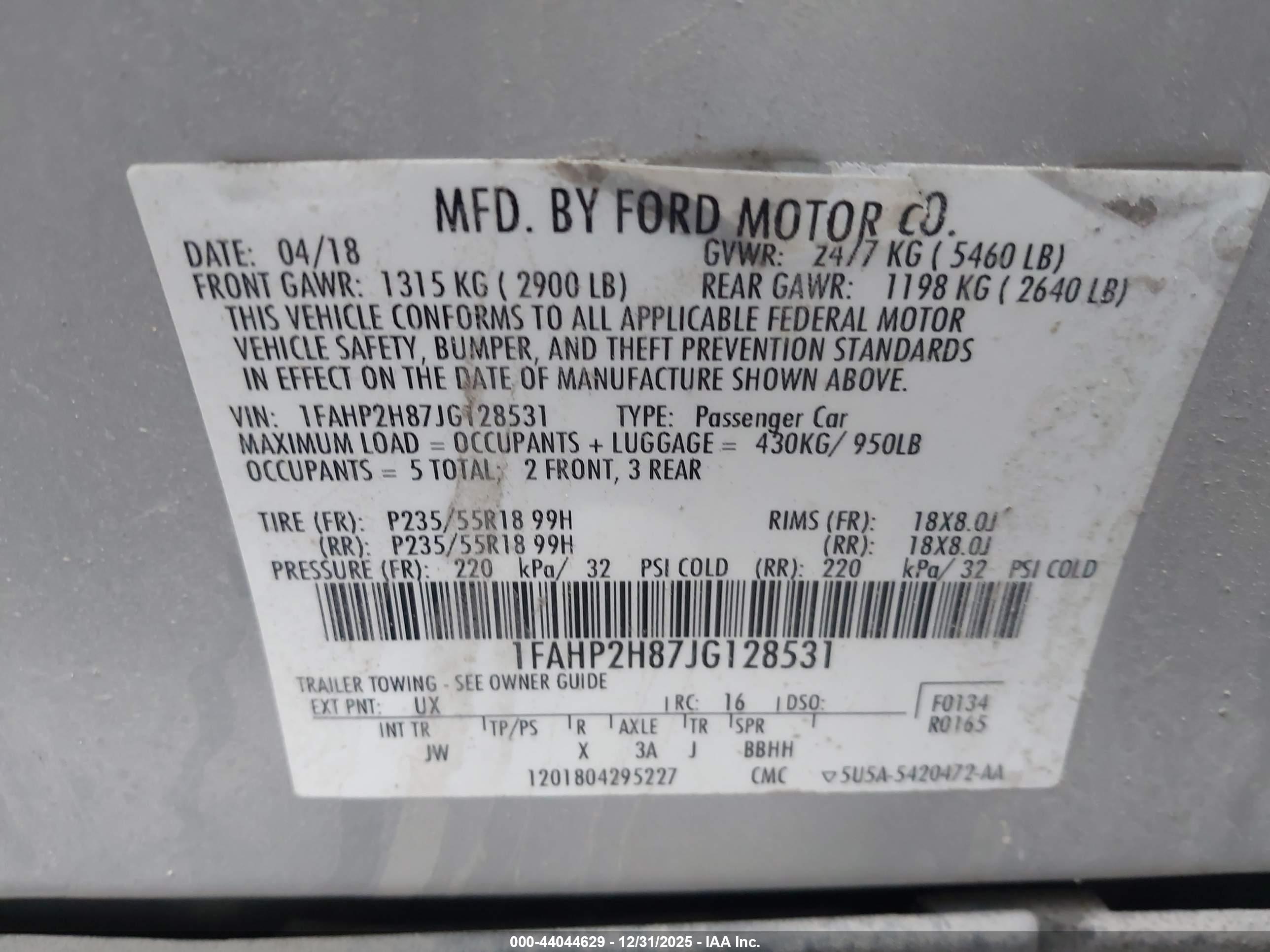 FORD TAURUS image 9