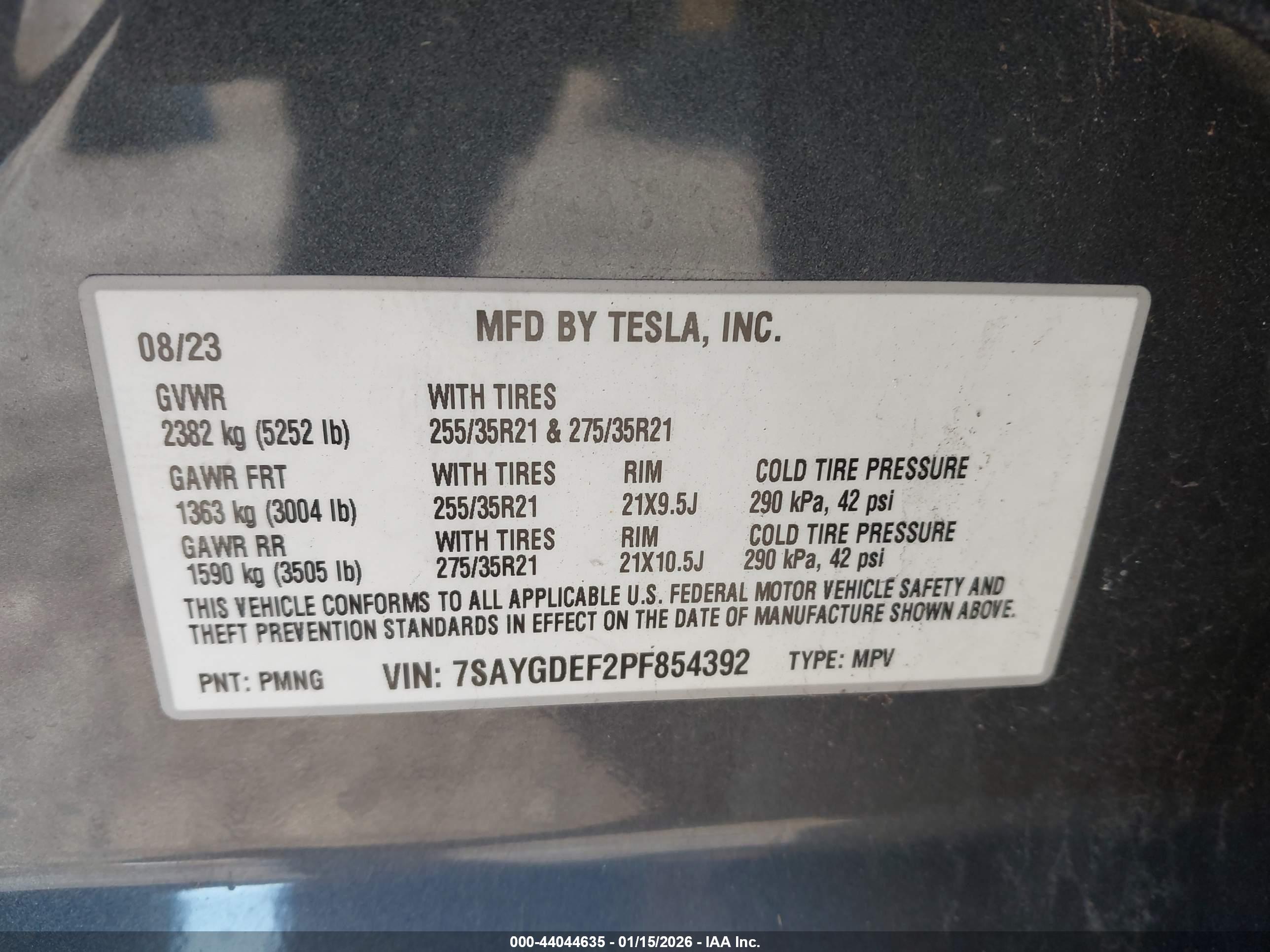 TESLA MODEL image 9
