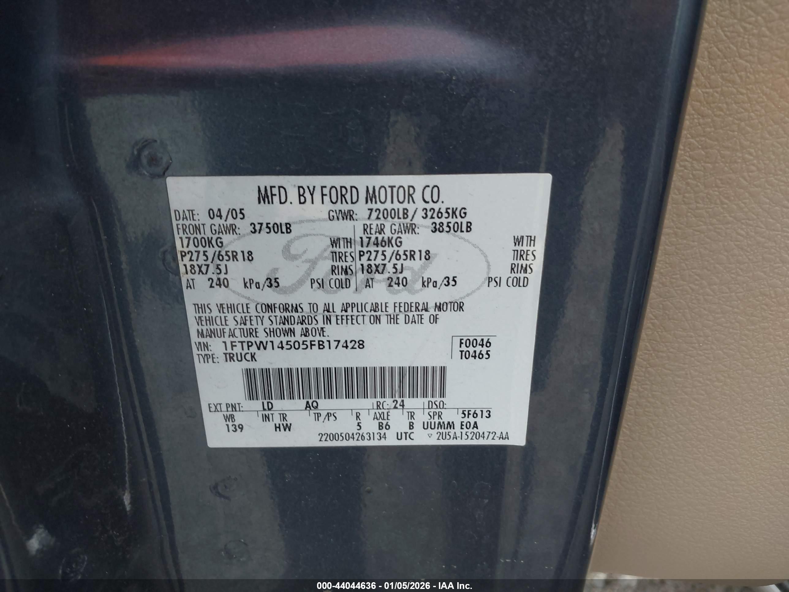 FORD F-150 image 9
