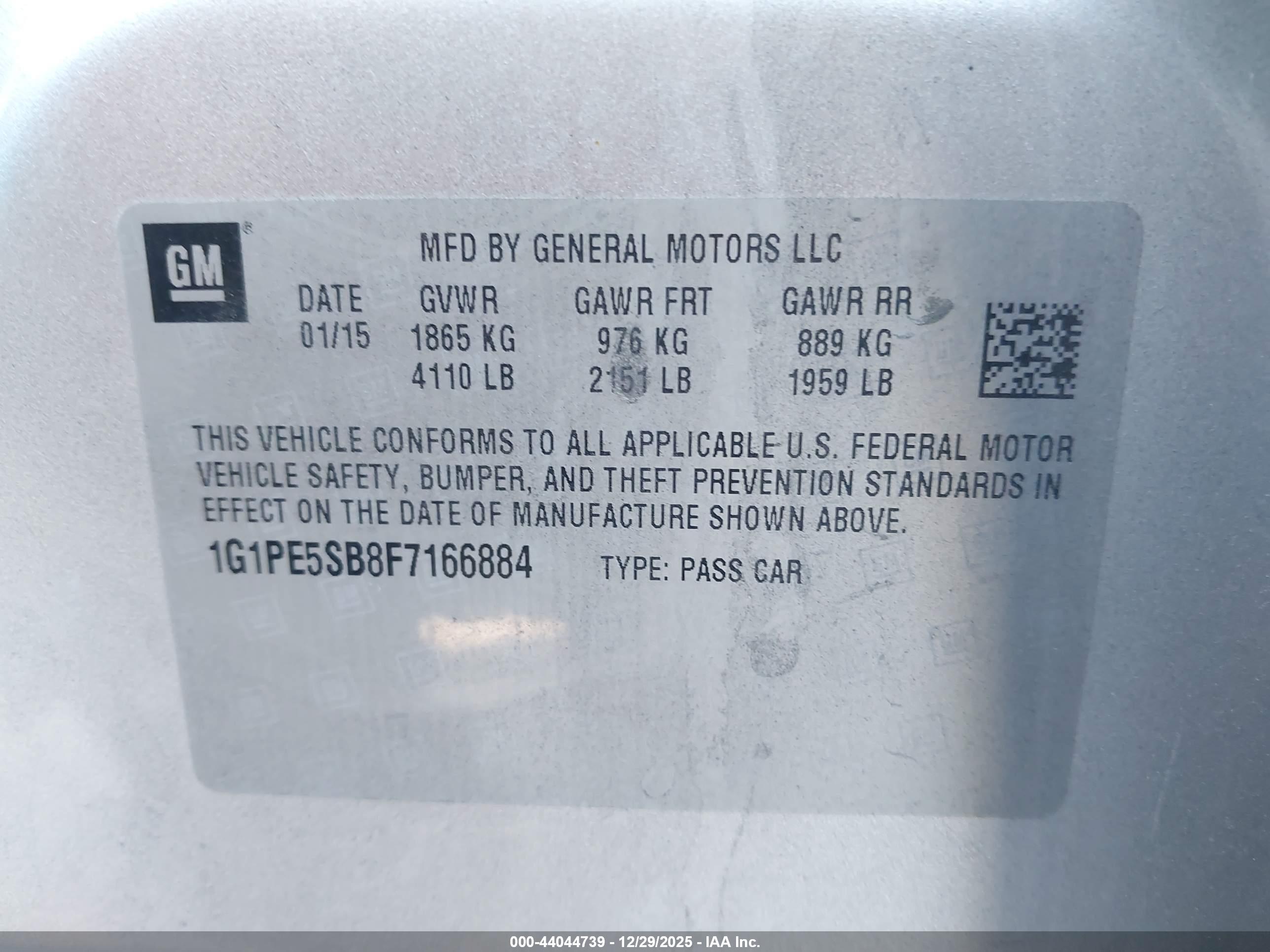 CHEVROLET CRUZE image 9