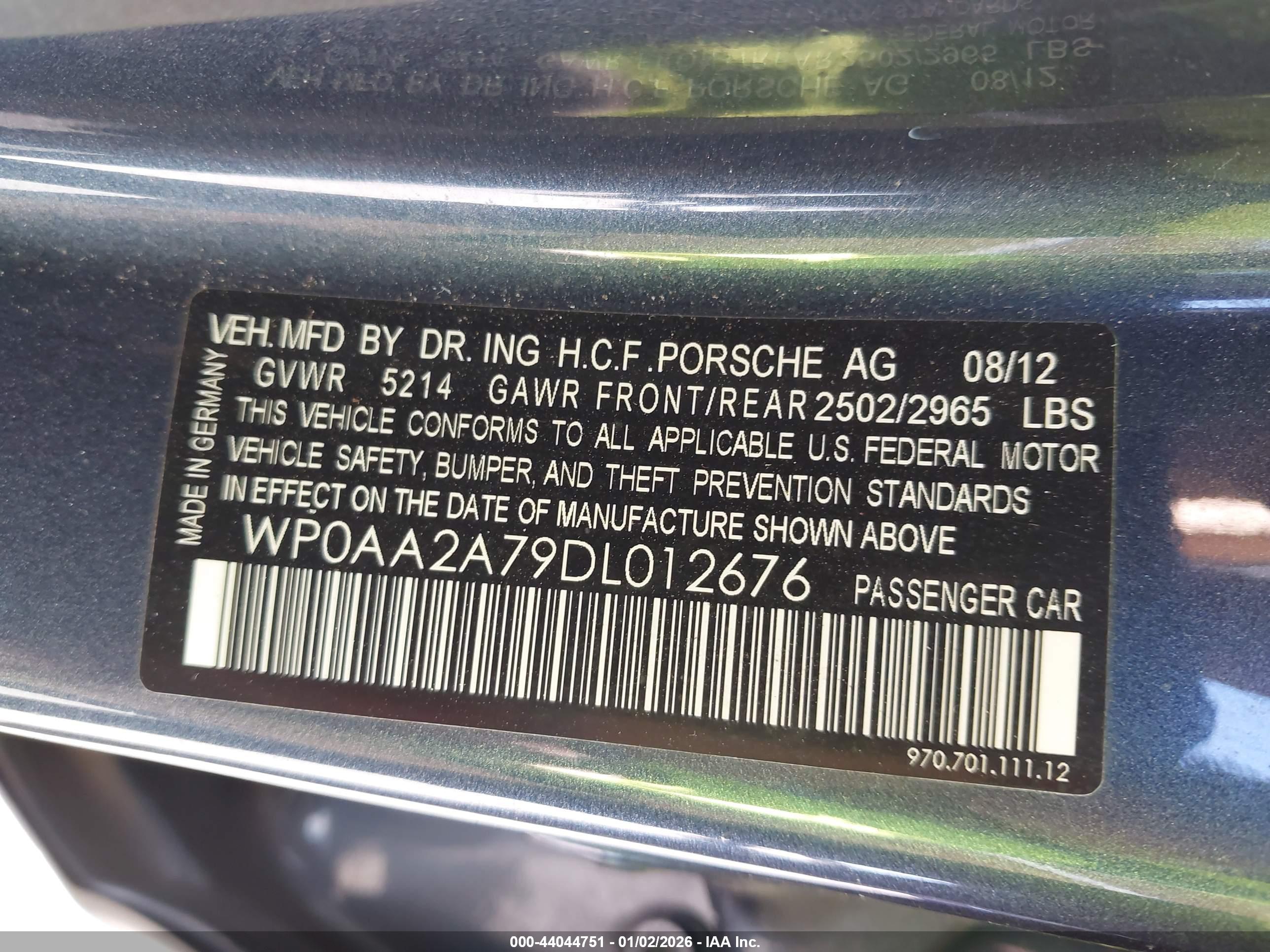 PORSCHE PANAMERA image 9