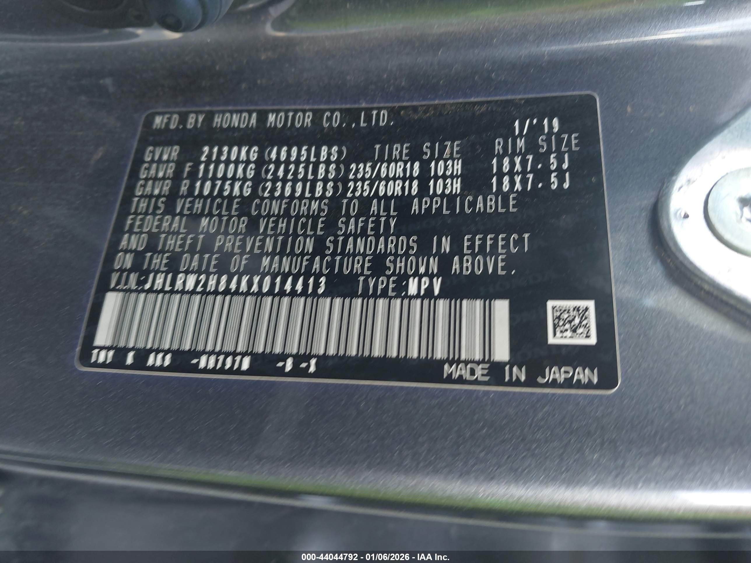 HONDA CR-V image 9