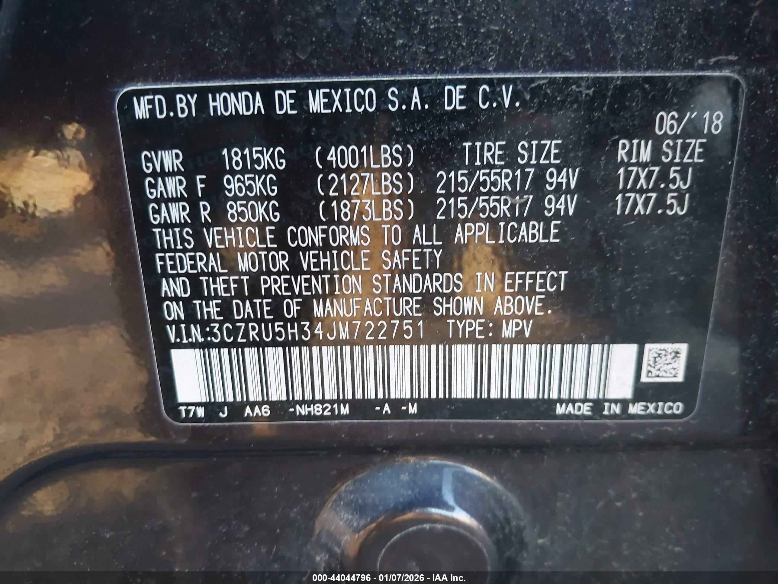 HONDA HR-V image 9