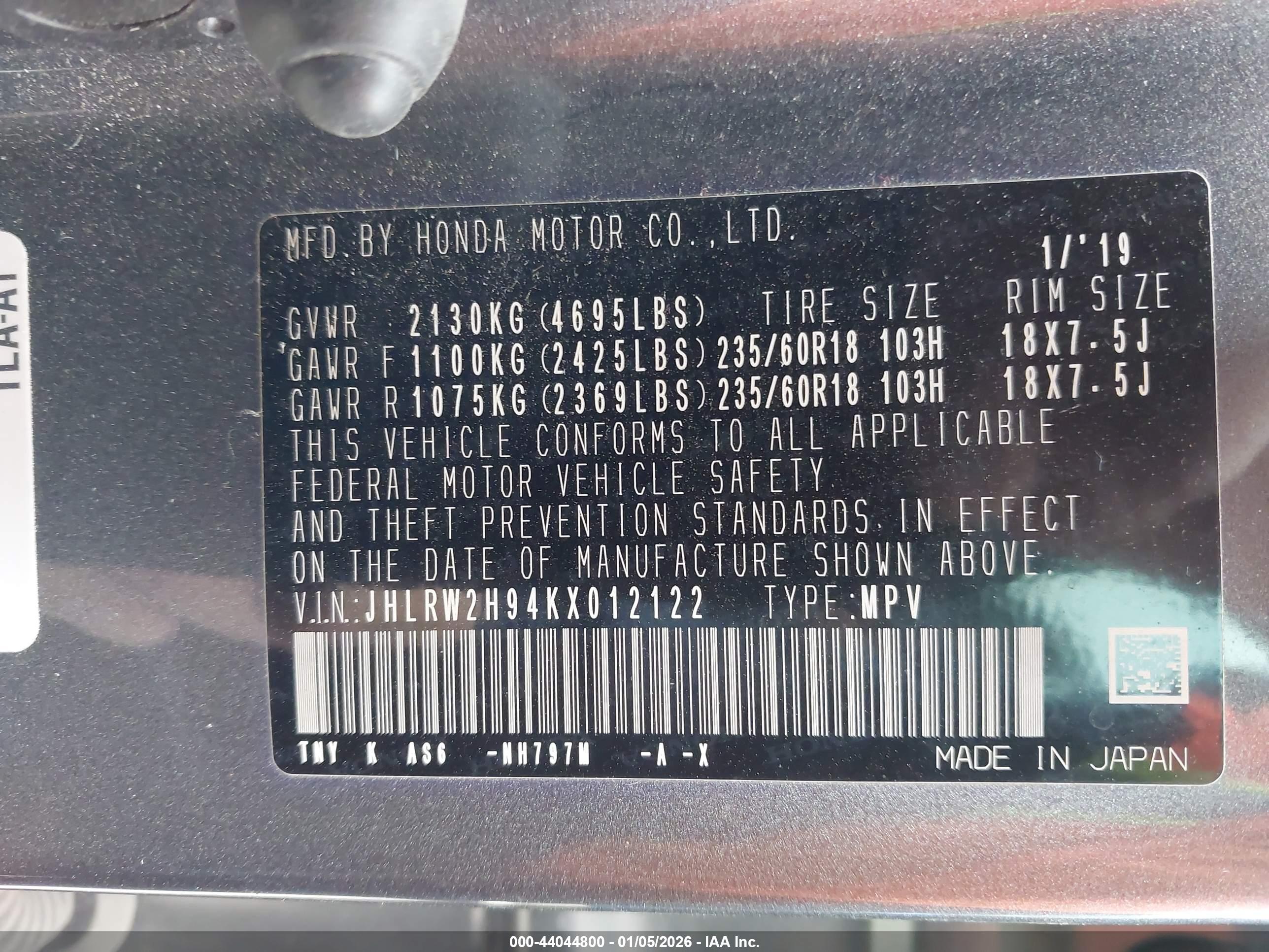 HONDA CR-V image 9