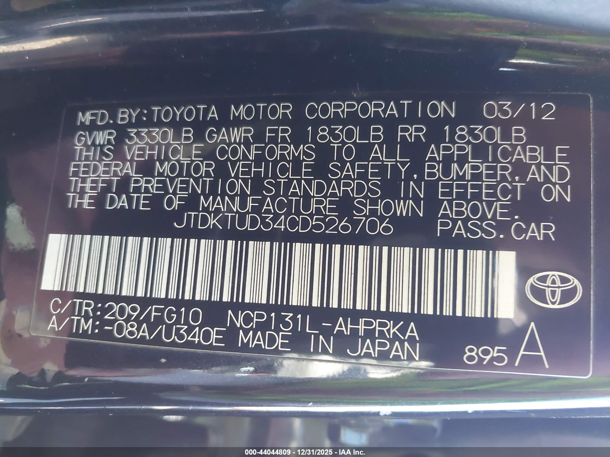 TOYOTA YARIS image 9