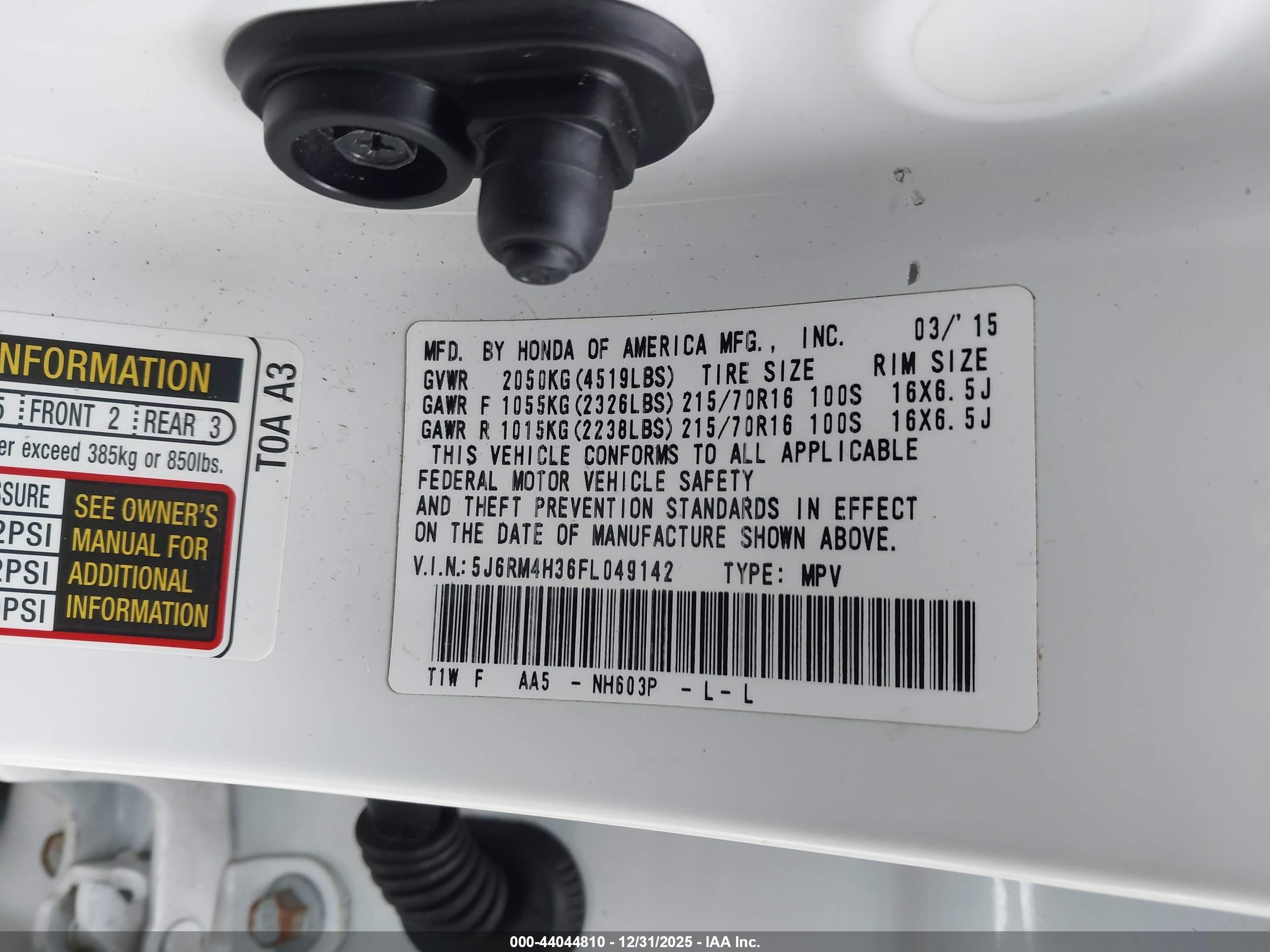 HONDA CR-V image 9