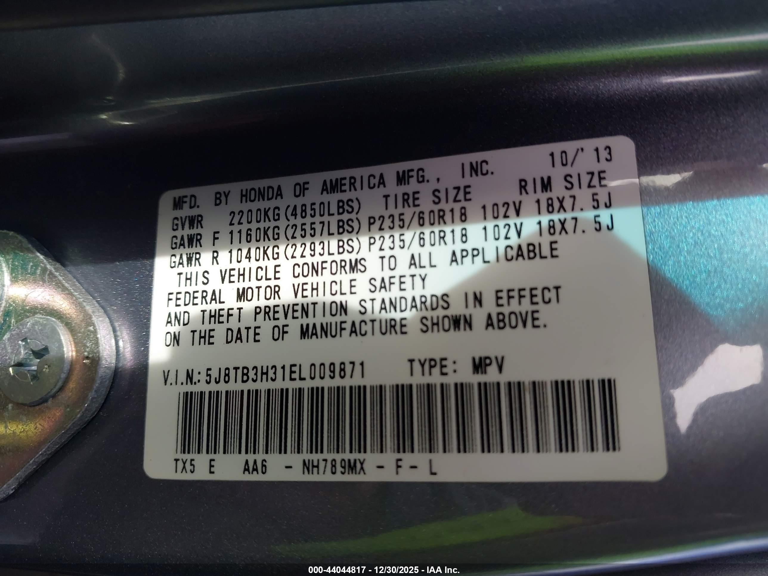 ACURA RDX image 9