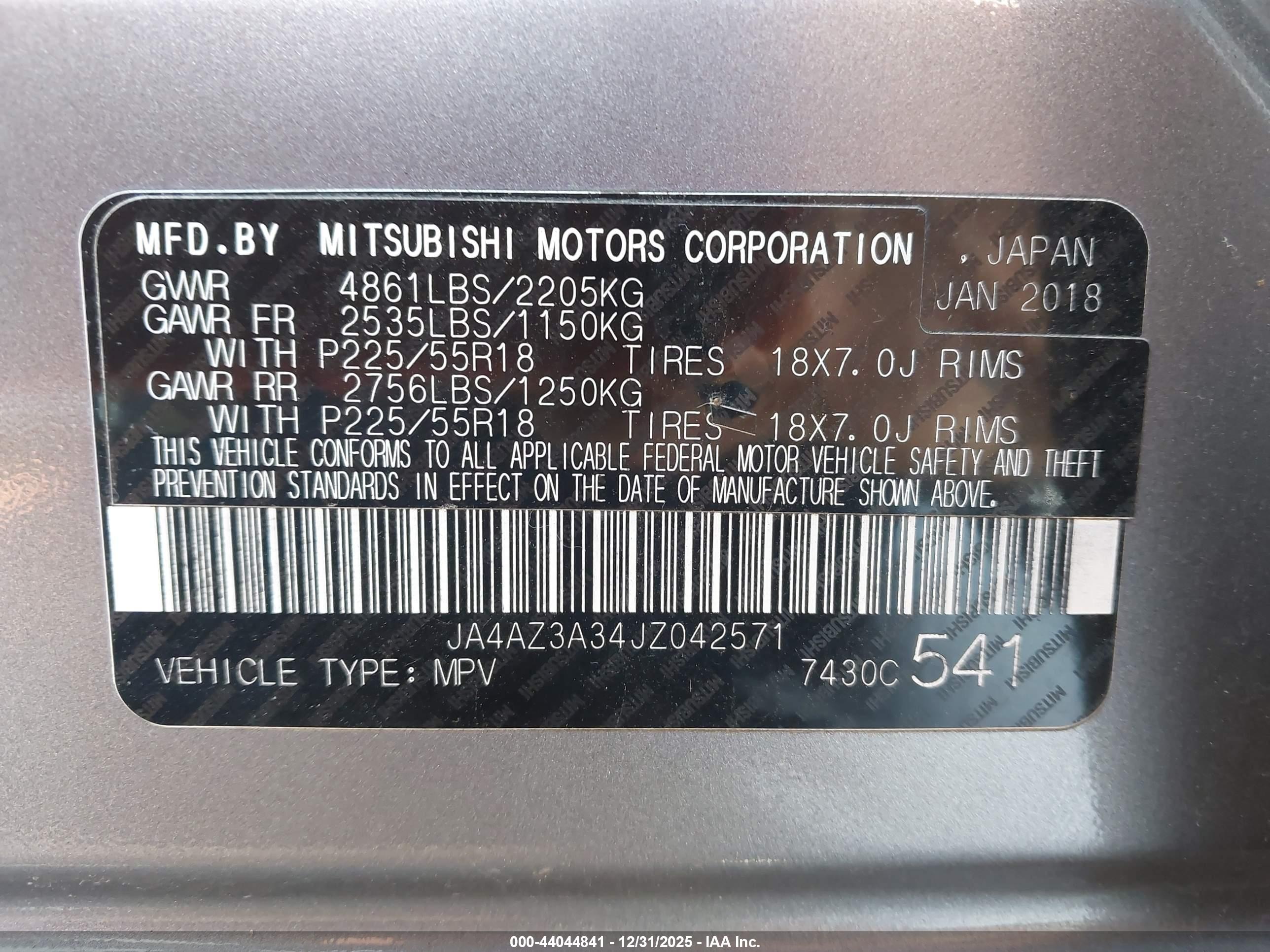 MITSUBISHI OUTLANDER image 9