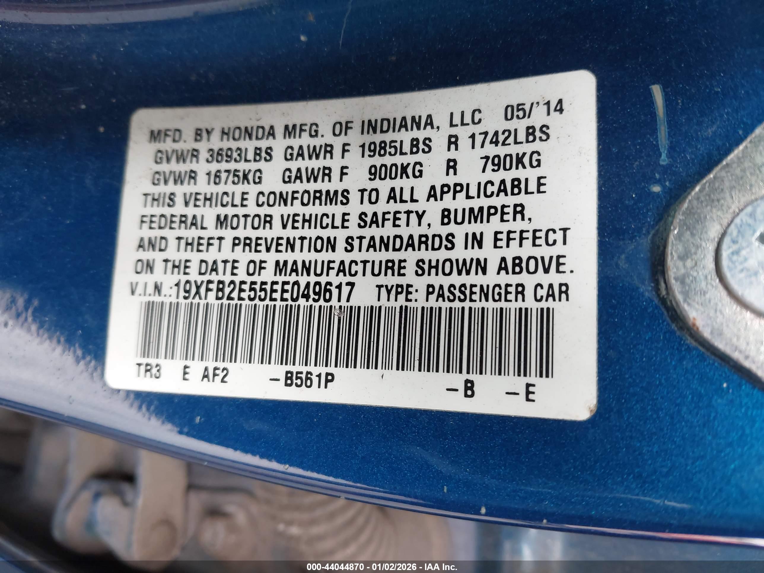 HONDA CIVIC image 9