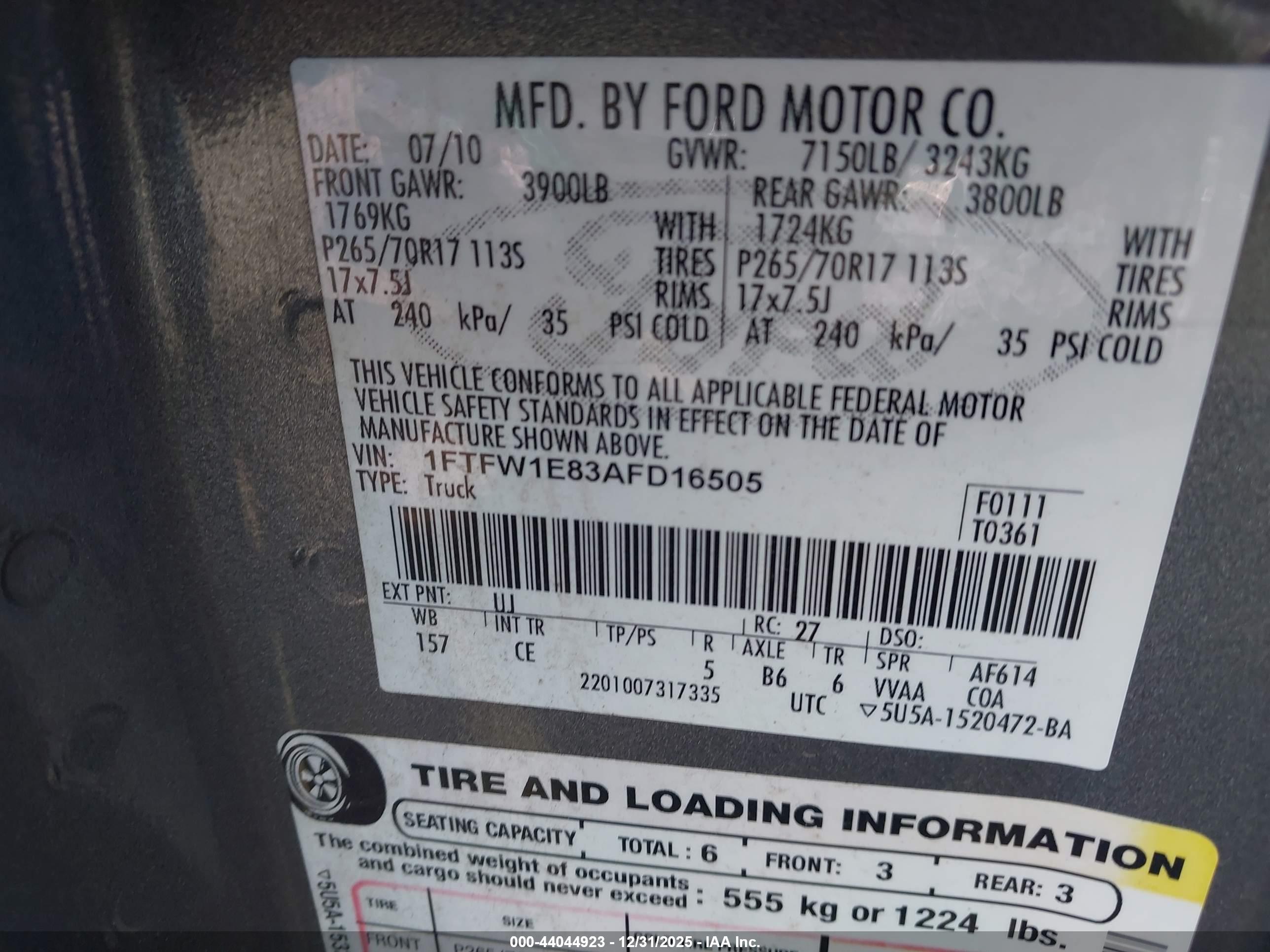 FORD F-150 image 9