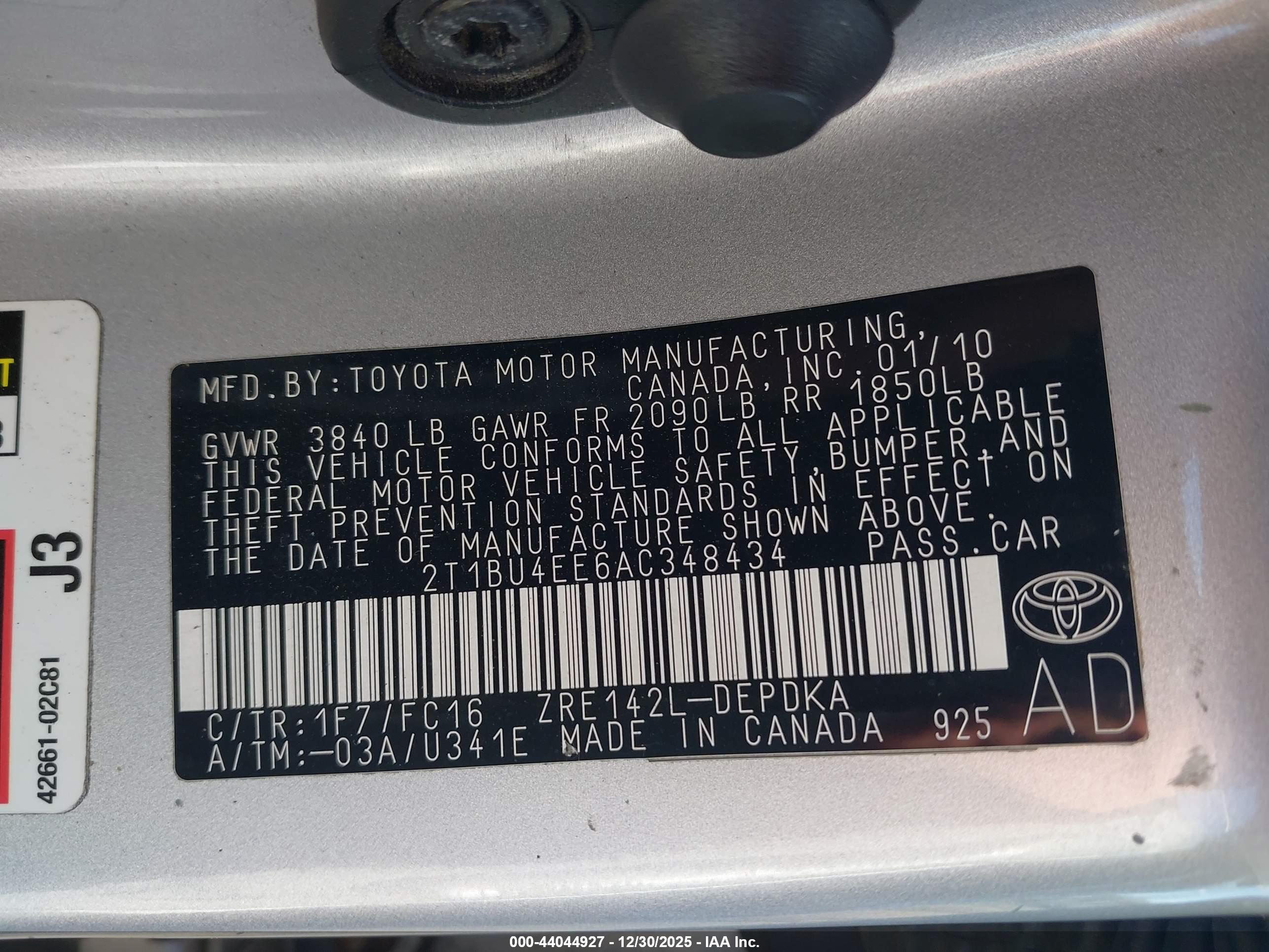 TOYOTA COROLLA image 9