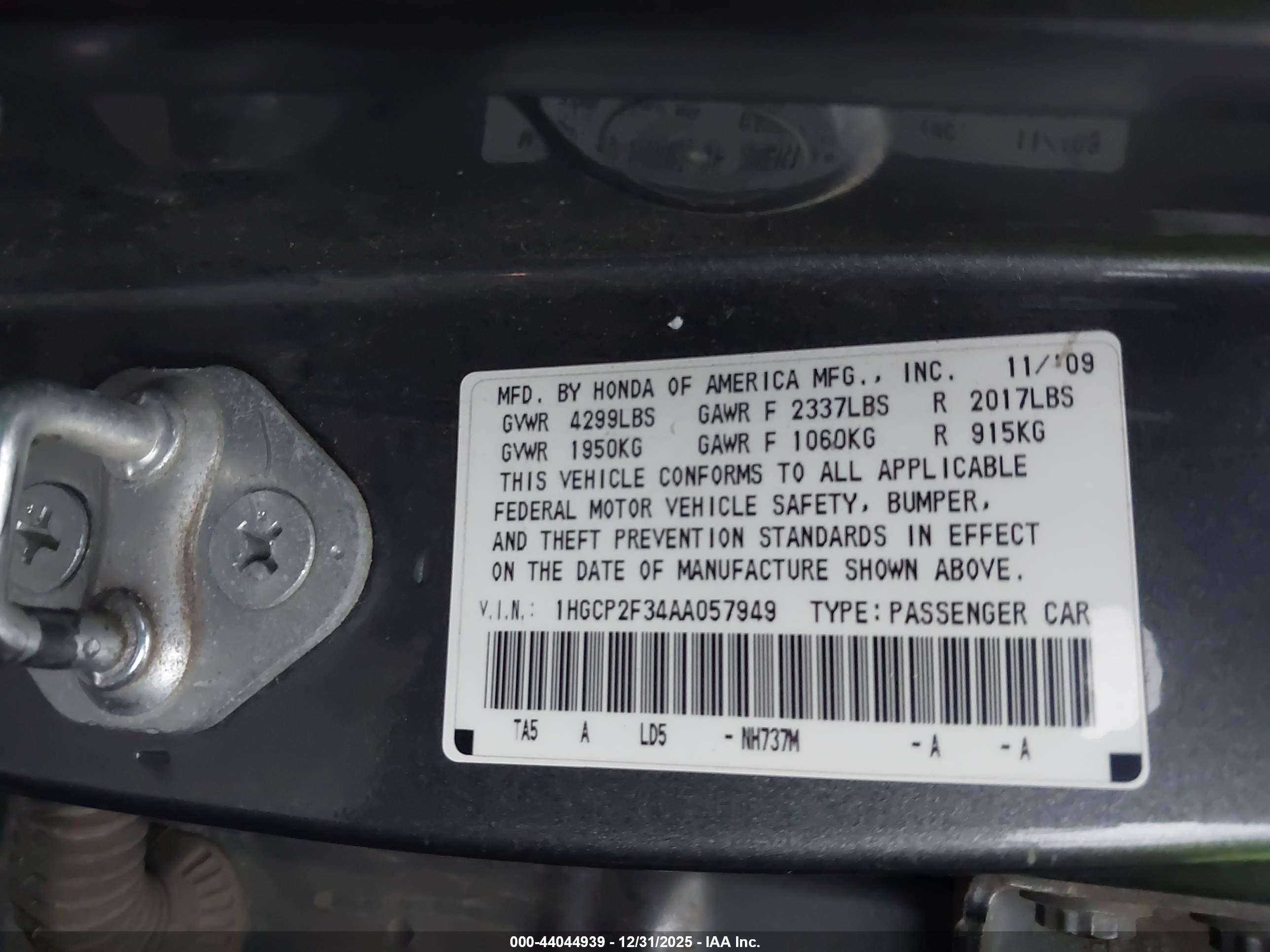 HONDA ACCORD image 9