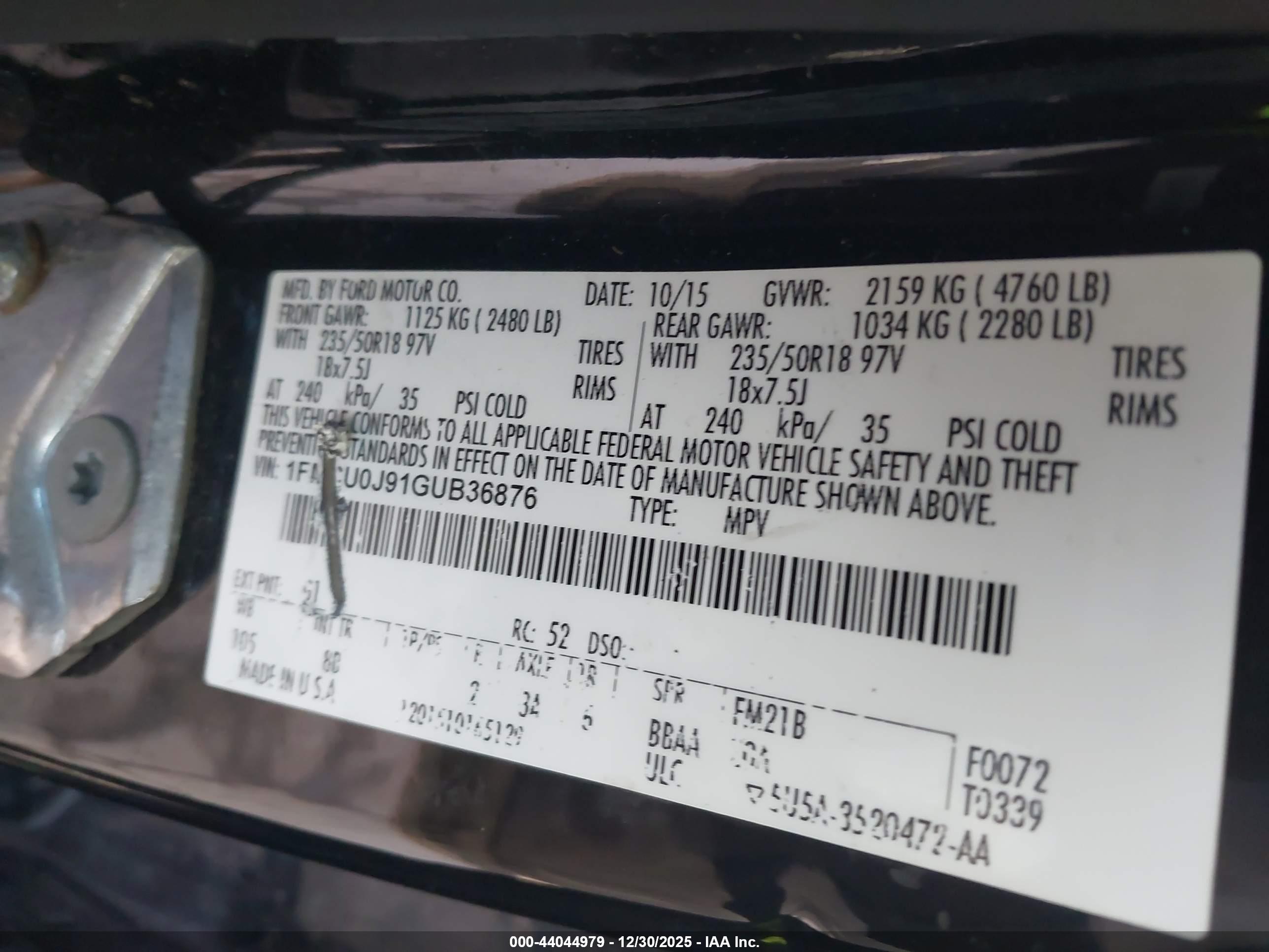 FORD ESCAPE image 9