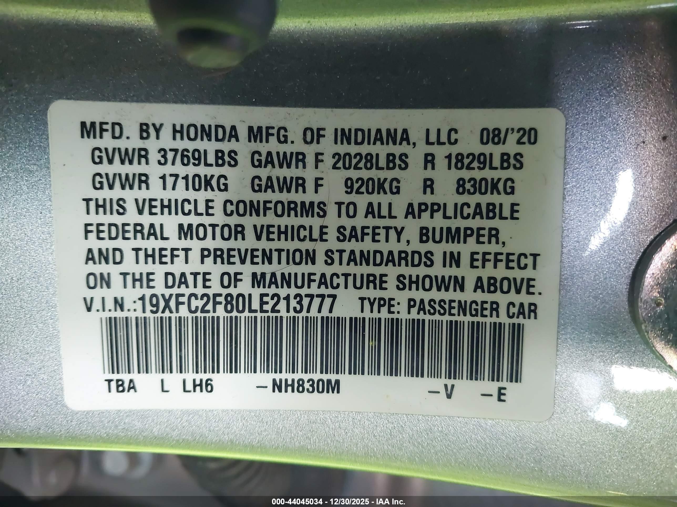 HONDA CIVIC image 9