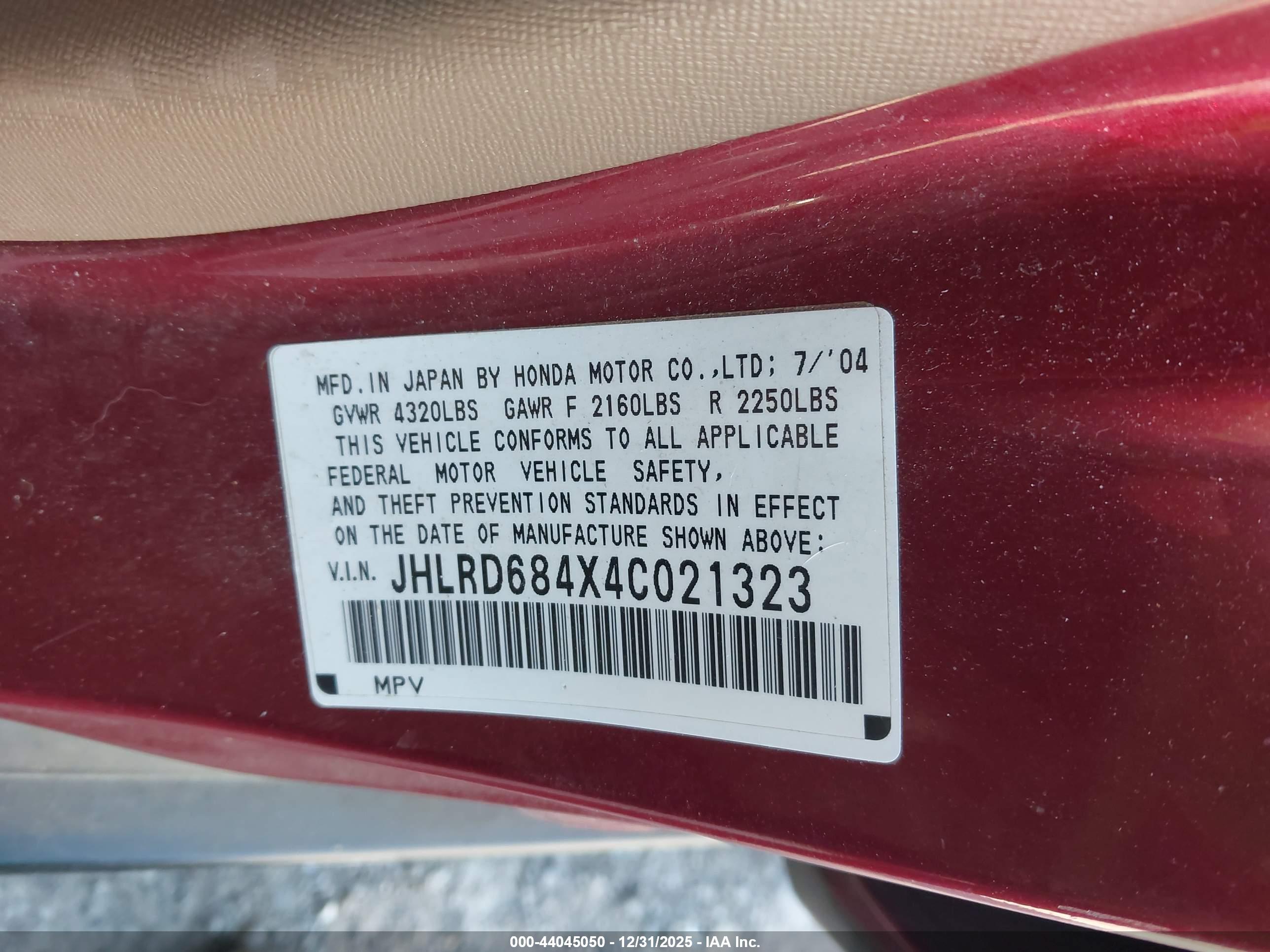 HONDA CR-V image 9