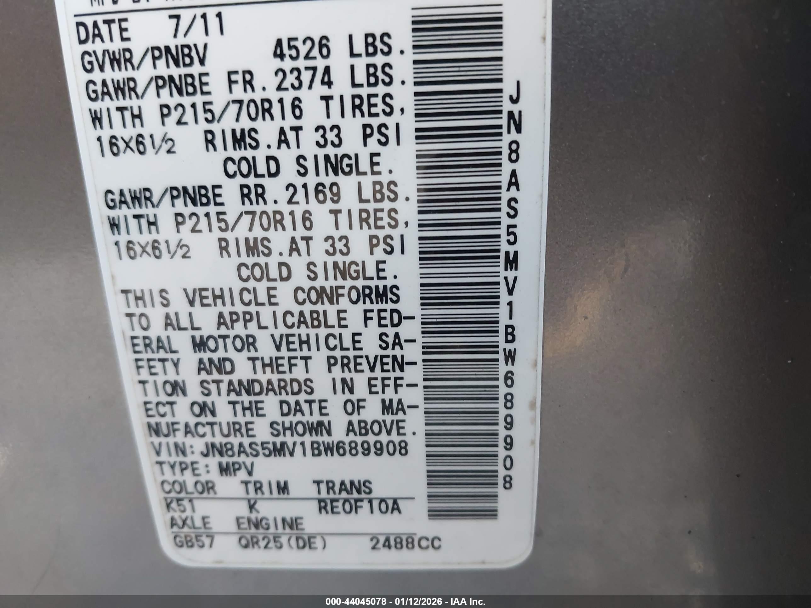 NISSAN ROGUE image 9