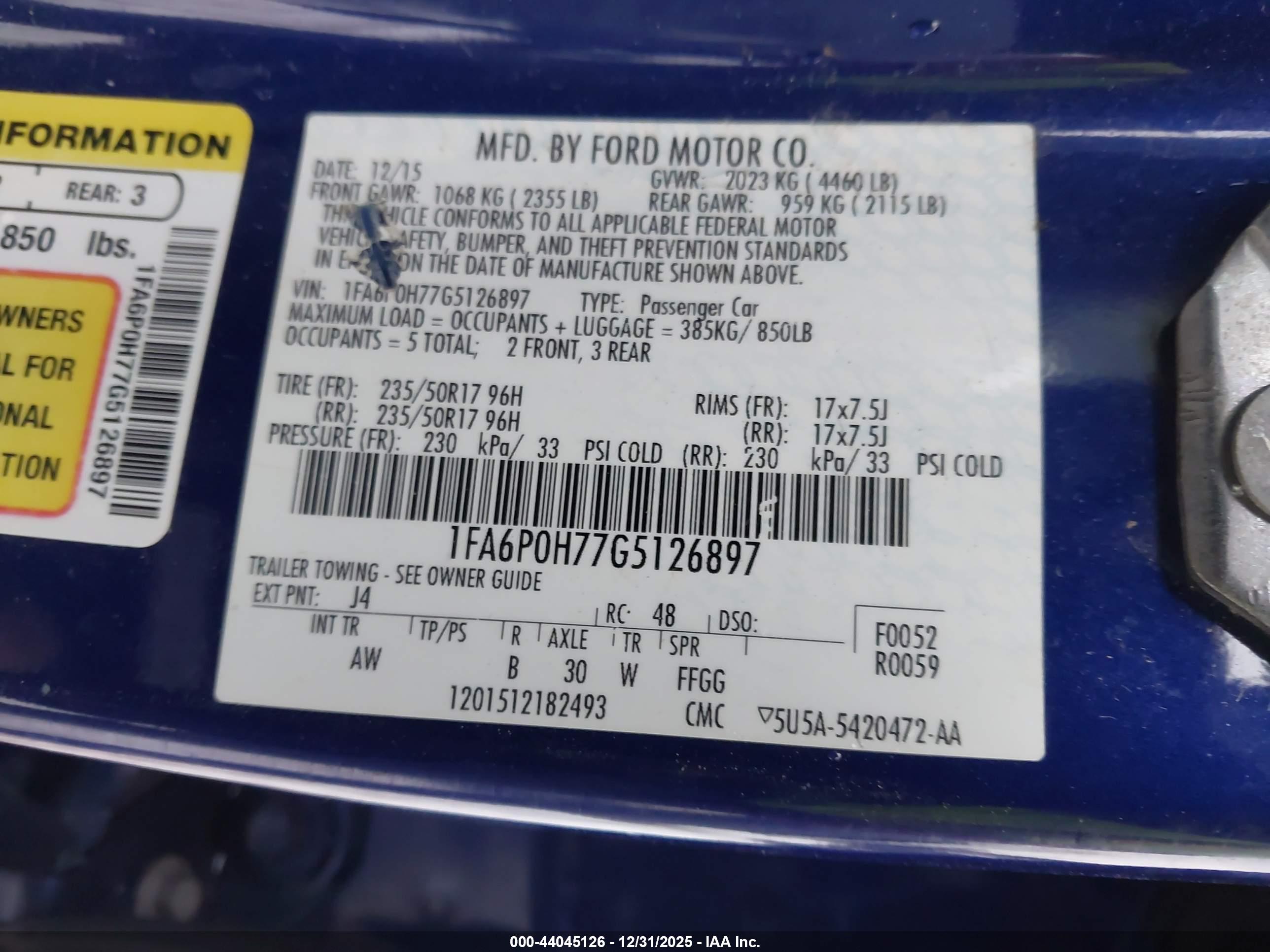 FORD FUSION image 9