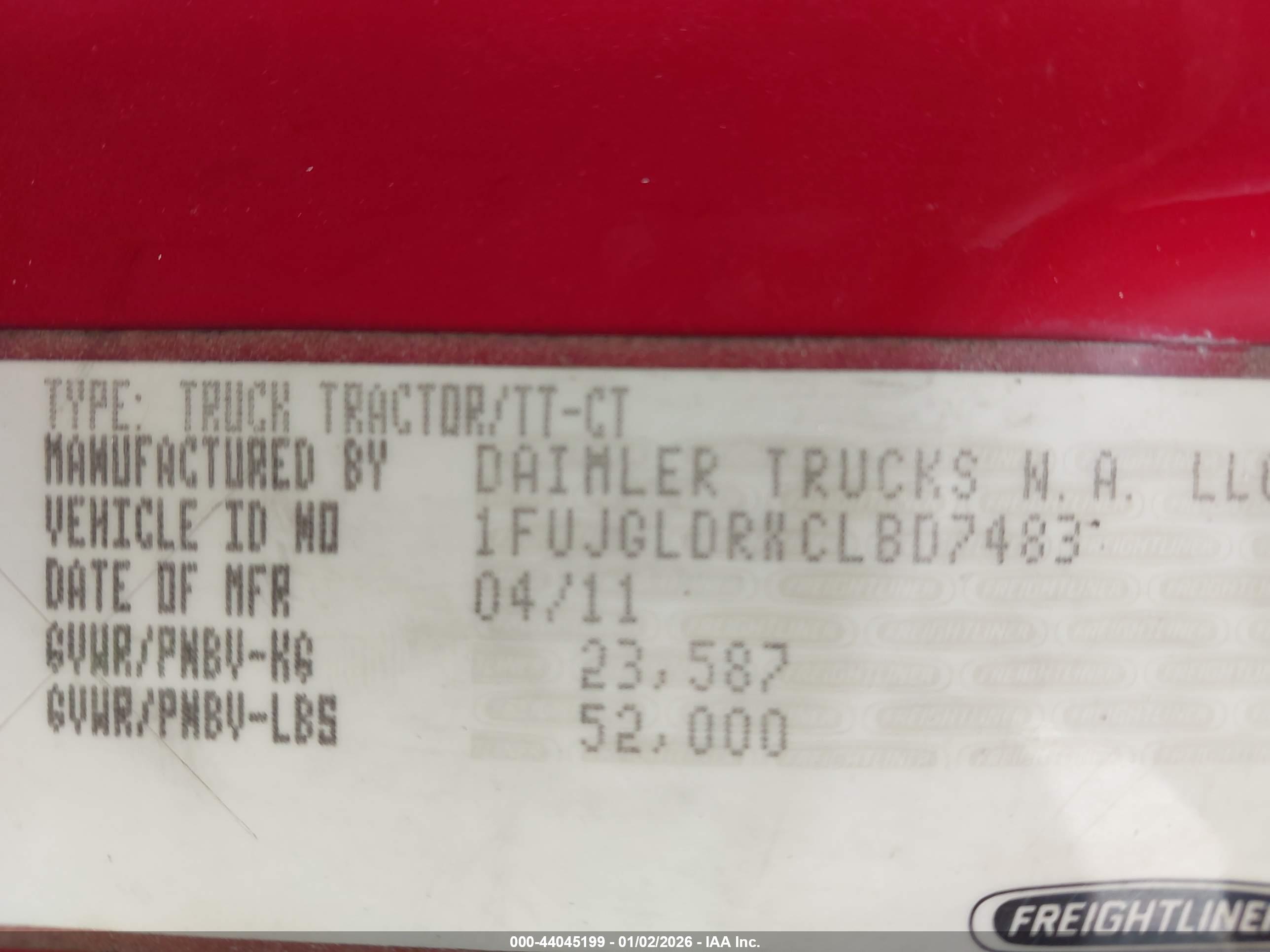 FREIGHTLINER CASCADIA image 9