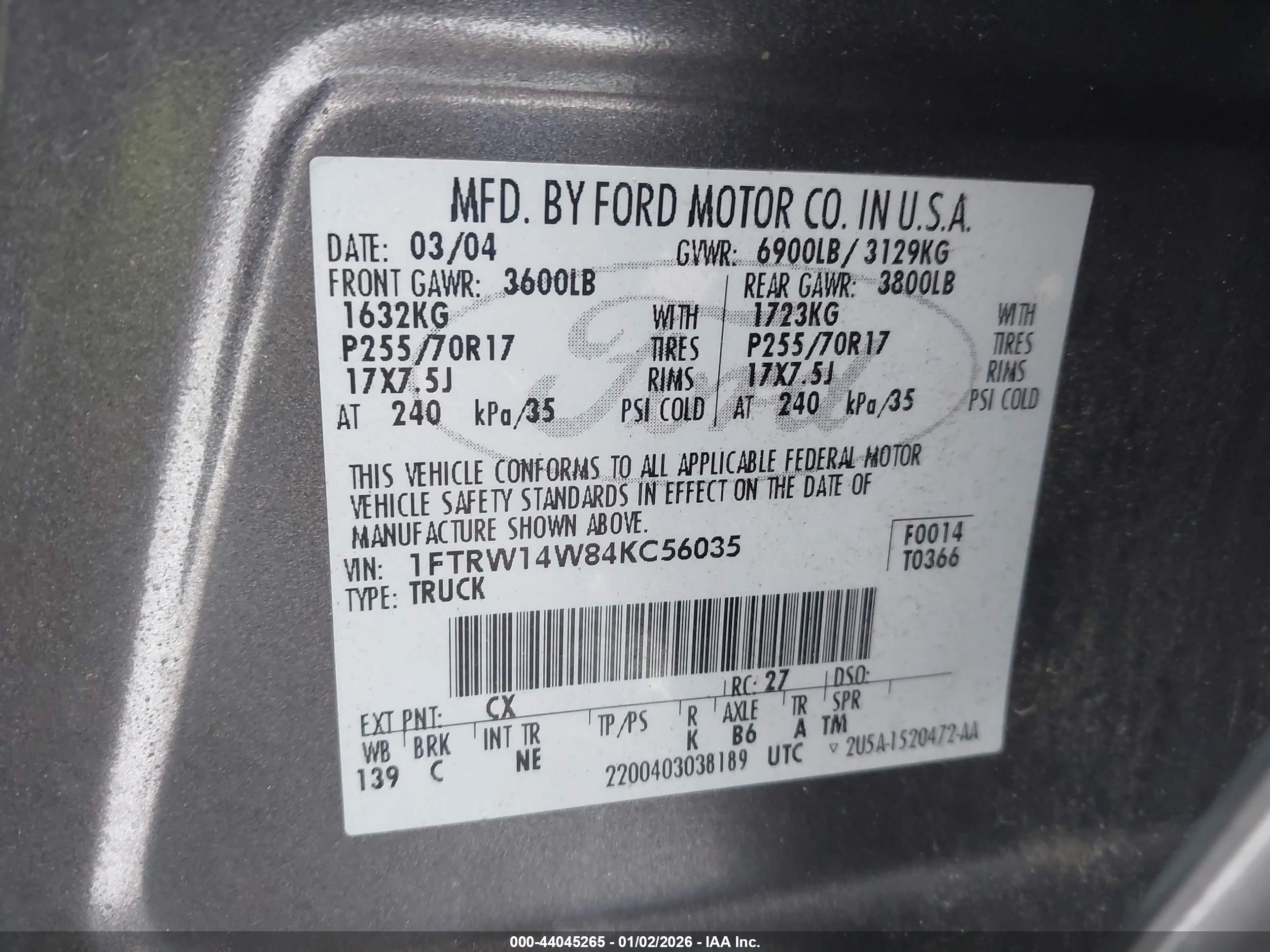 FORD F-150 image 9