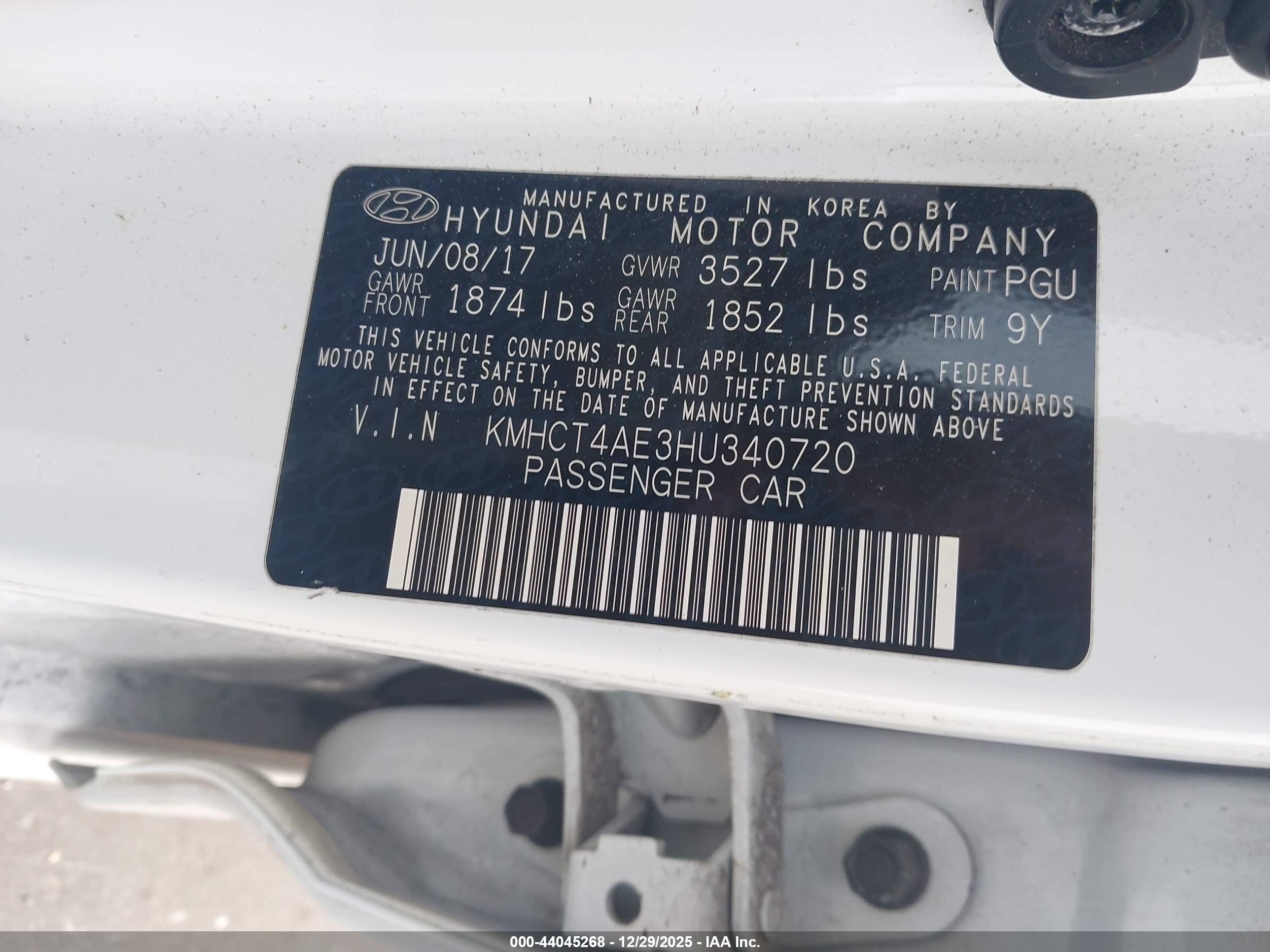 HYUNDAI ACCENT image 9
