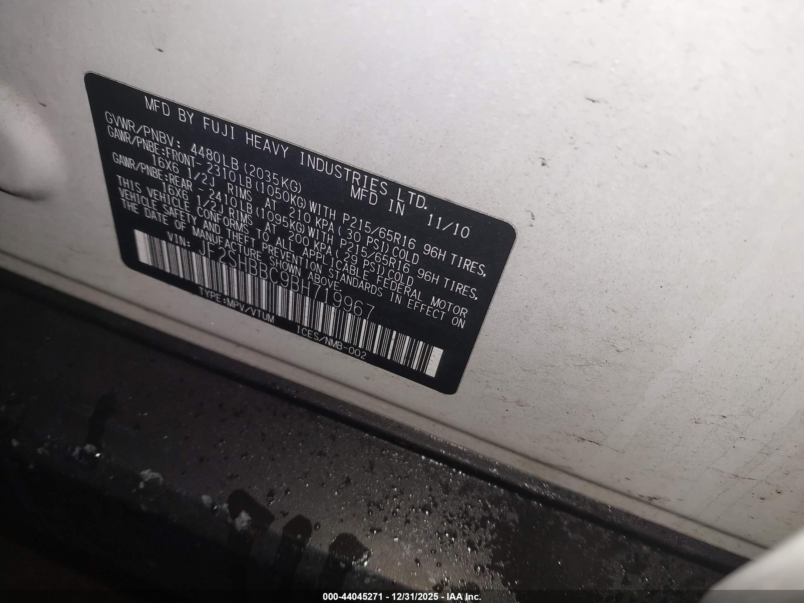 SUBARU FORESTER image 9