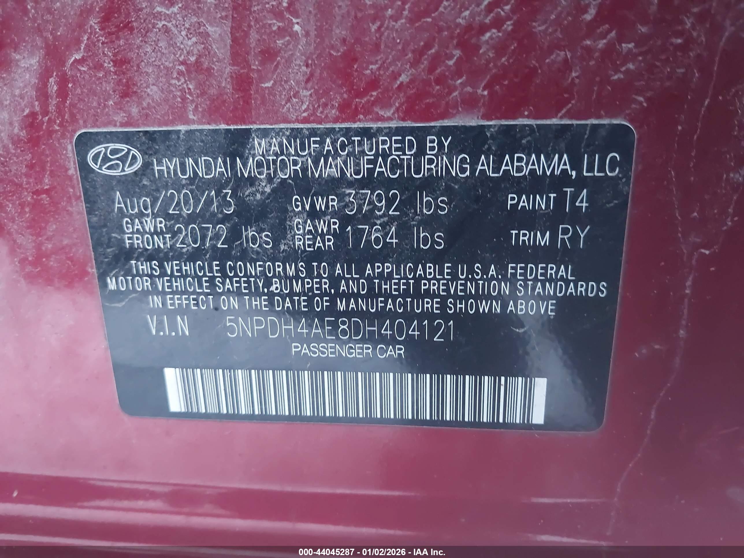 HYUNDAI ELANTRA image 9