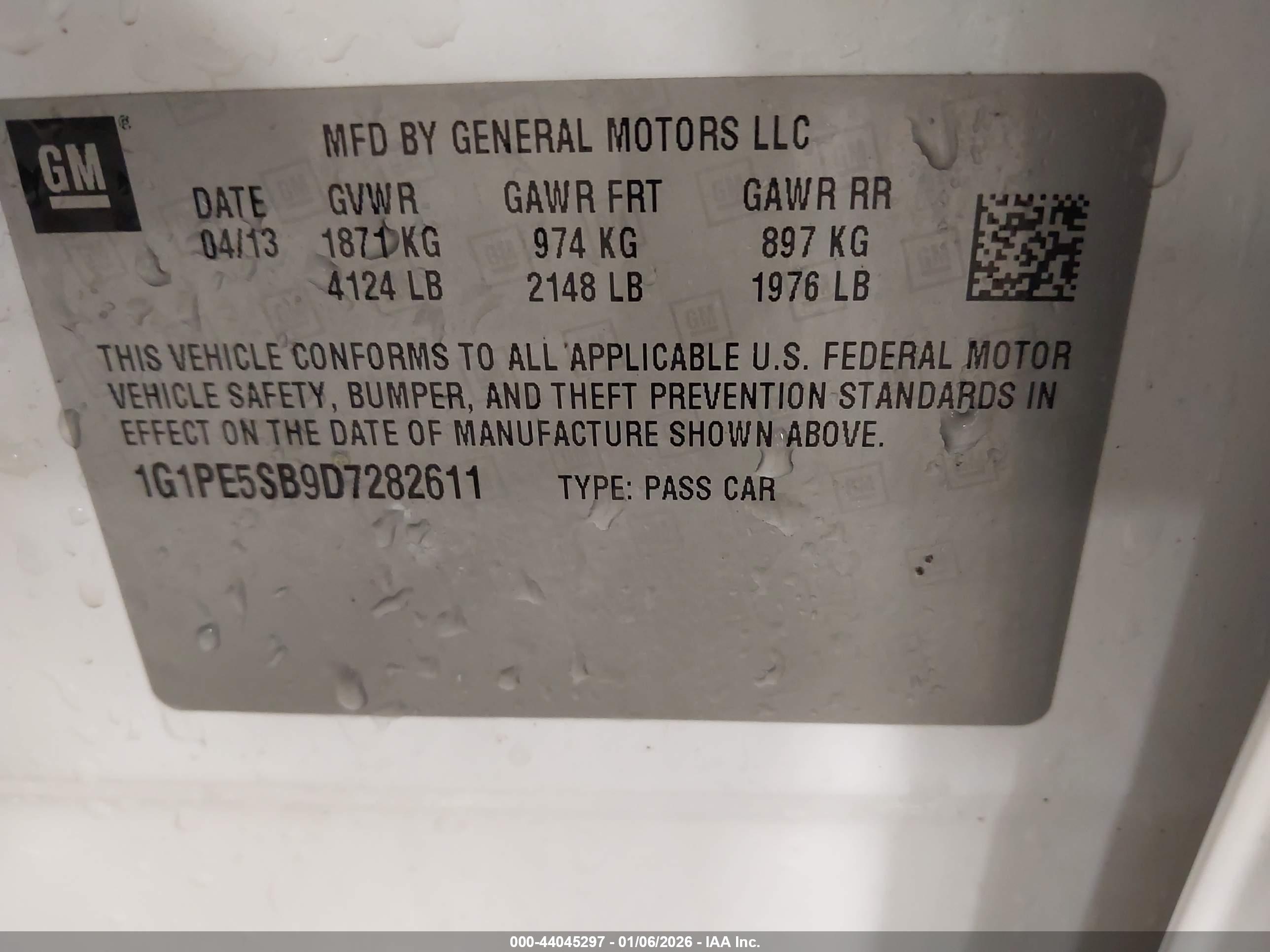 CHEVROLET CRUZE image 9