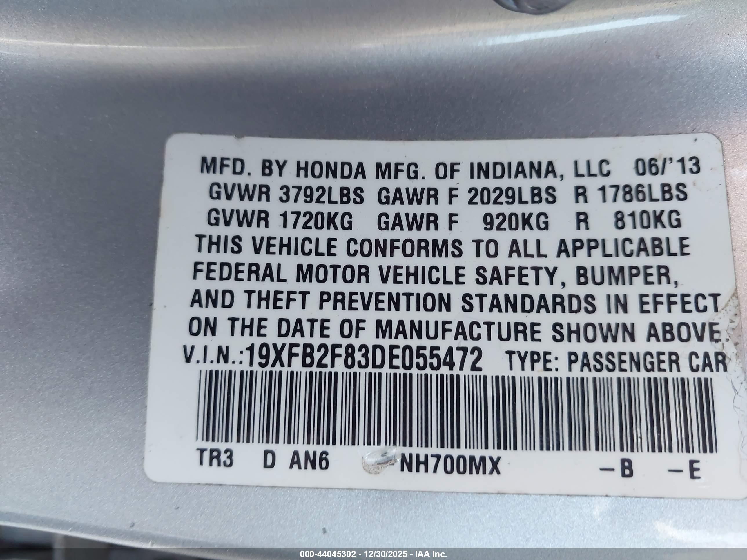 HONDA CIVIC image 9