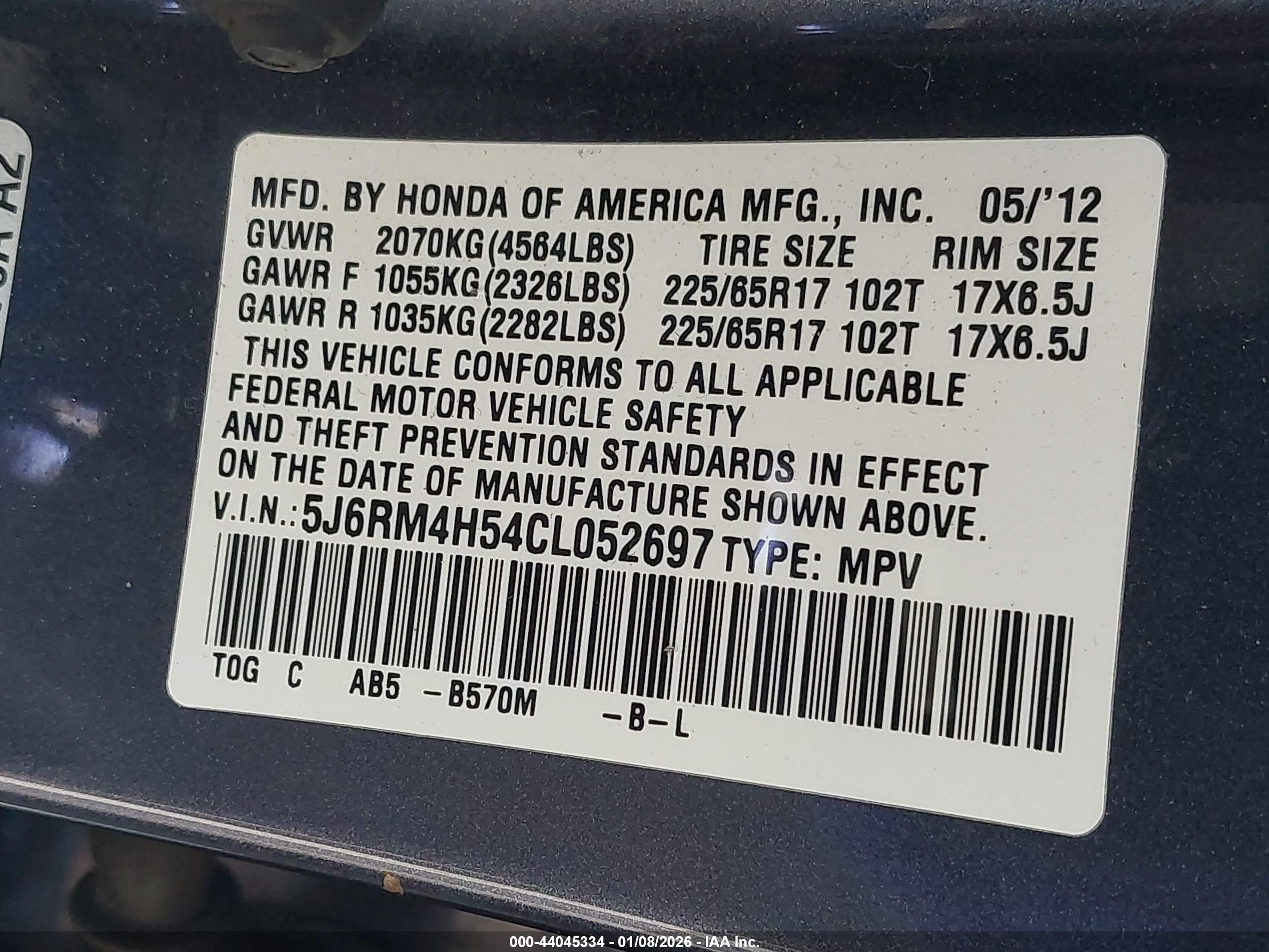 HONDA CR-V image 9
