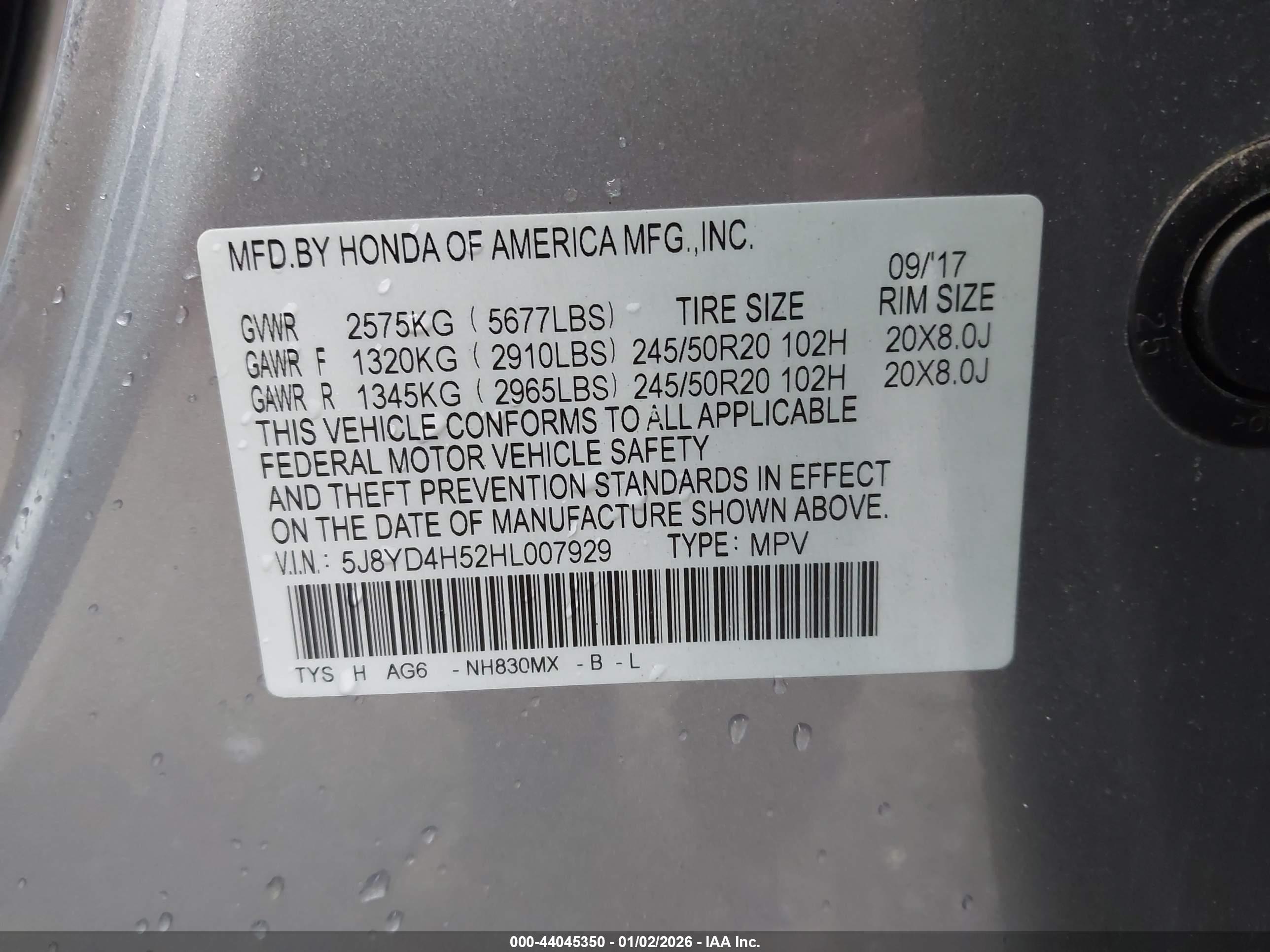ACURA MDX image 9