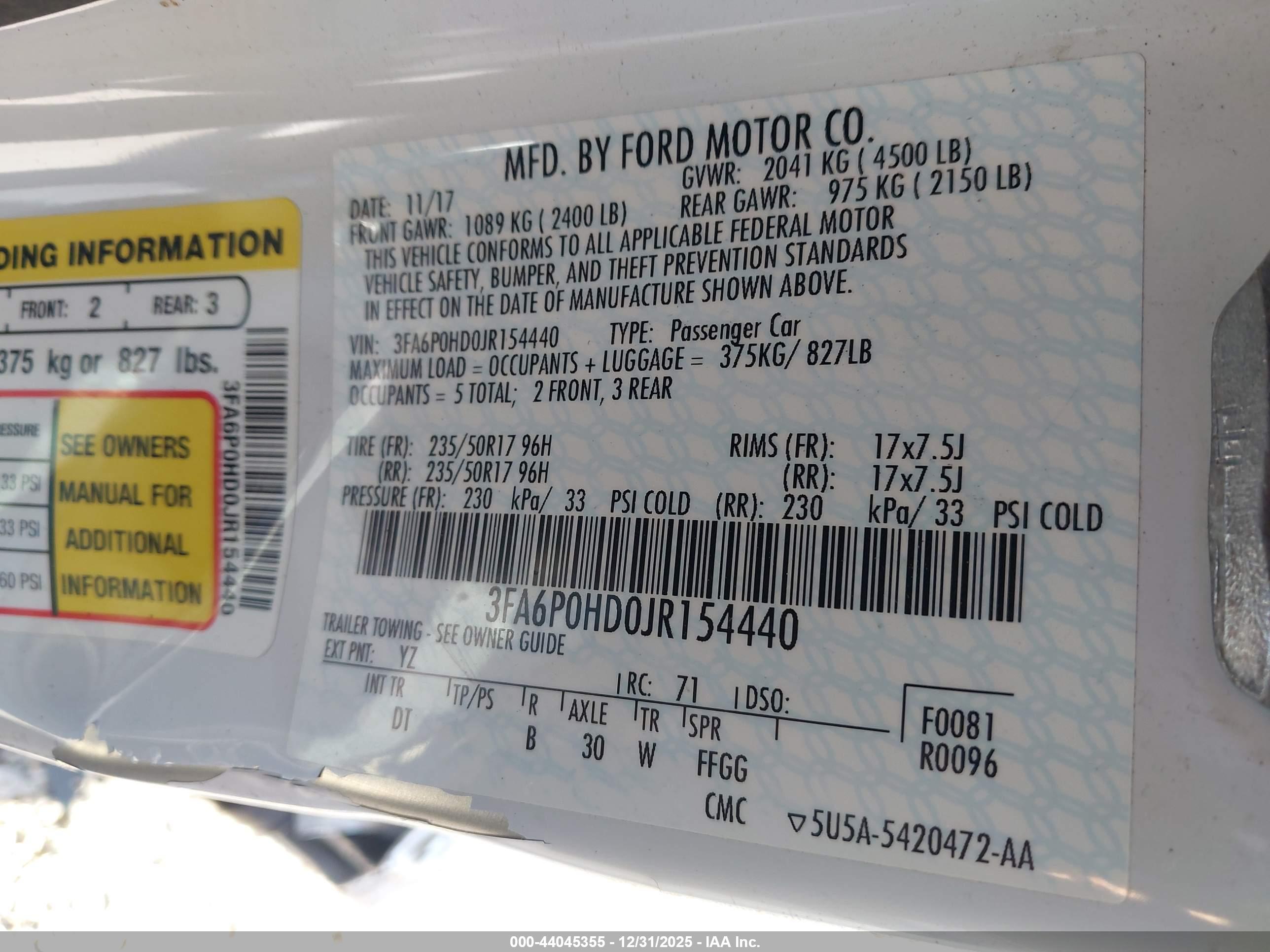 FORD FUSION image 9