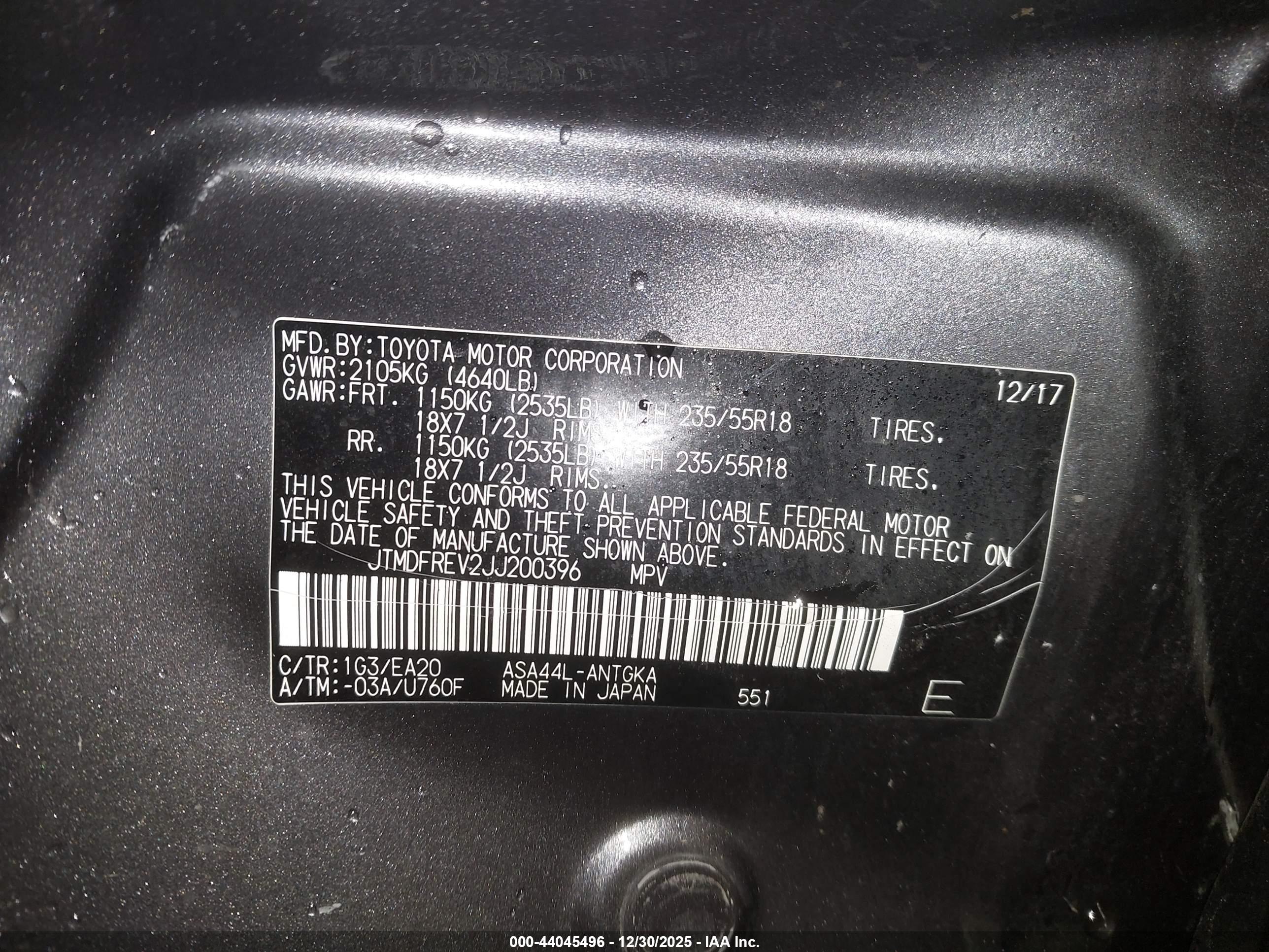 TOYOTA RAV4 image 9