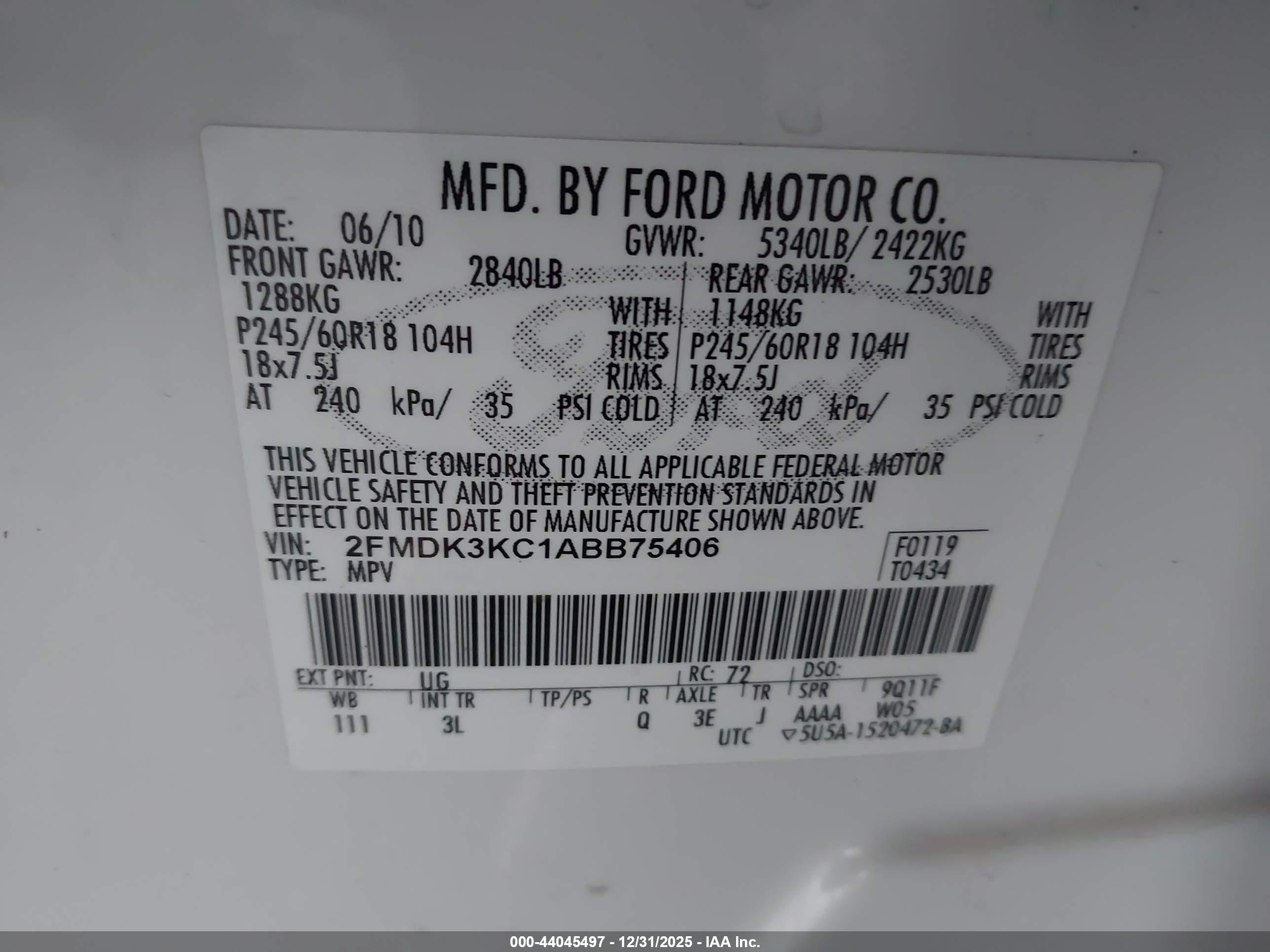 FORD EDGE image 9