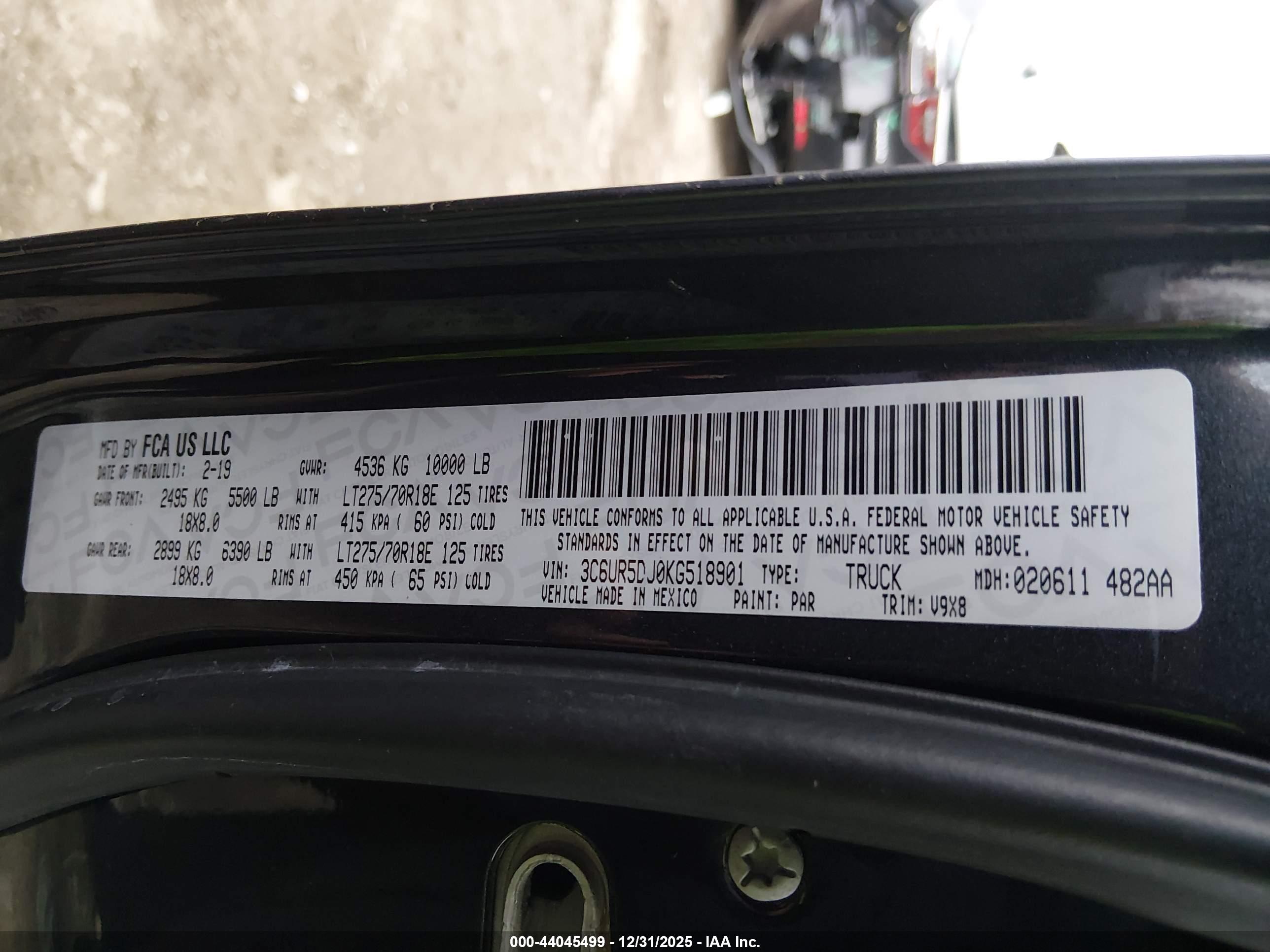RAM 2500 image 9